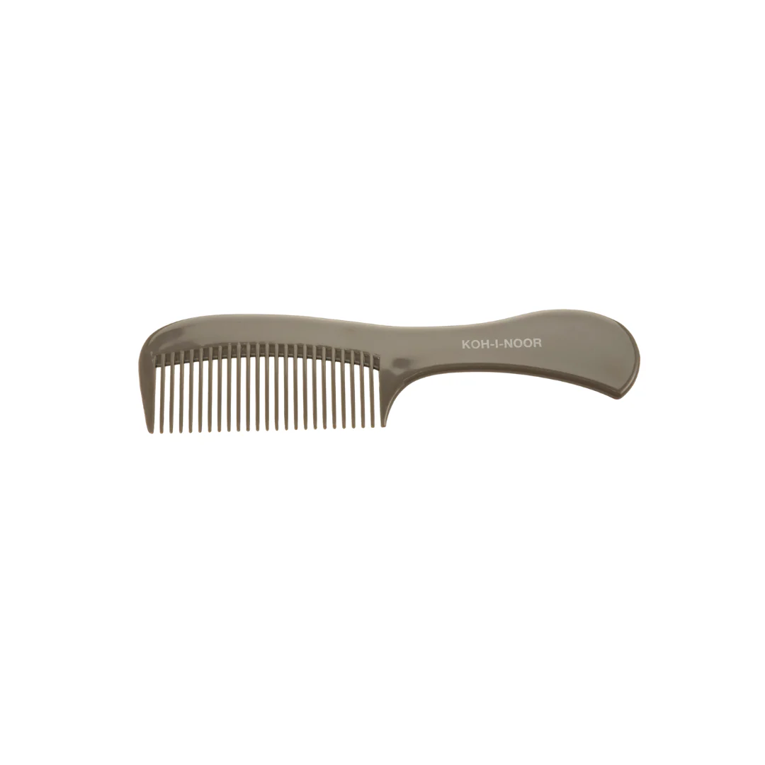 Professionale Wide Tooth Comb with Handle - Detangling for Curly & Frizzy Hair - Image 3