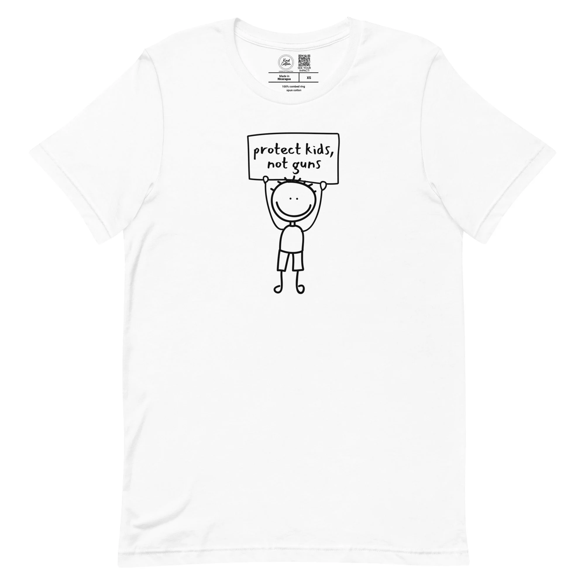 Protect Kids Not Guns Classic Tee - Image 2