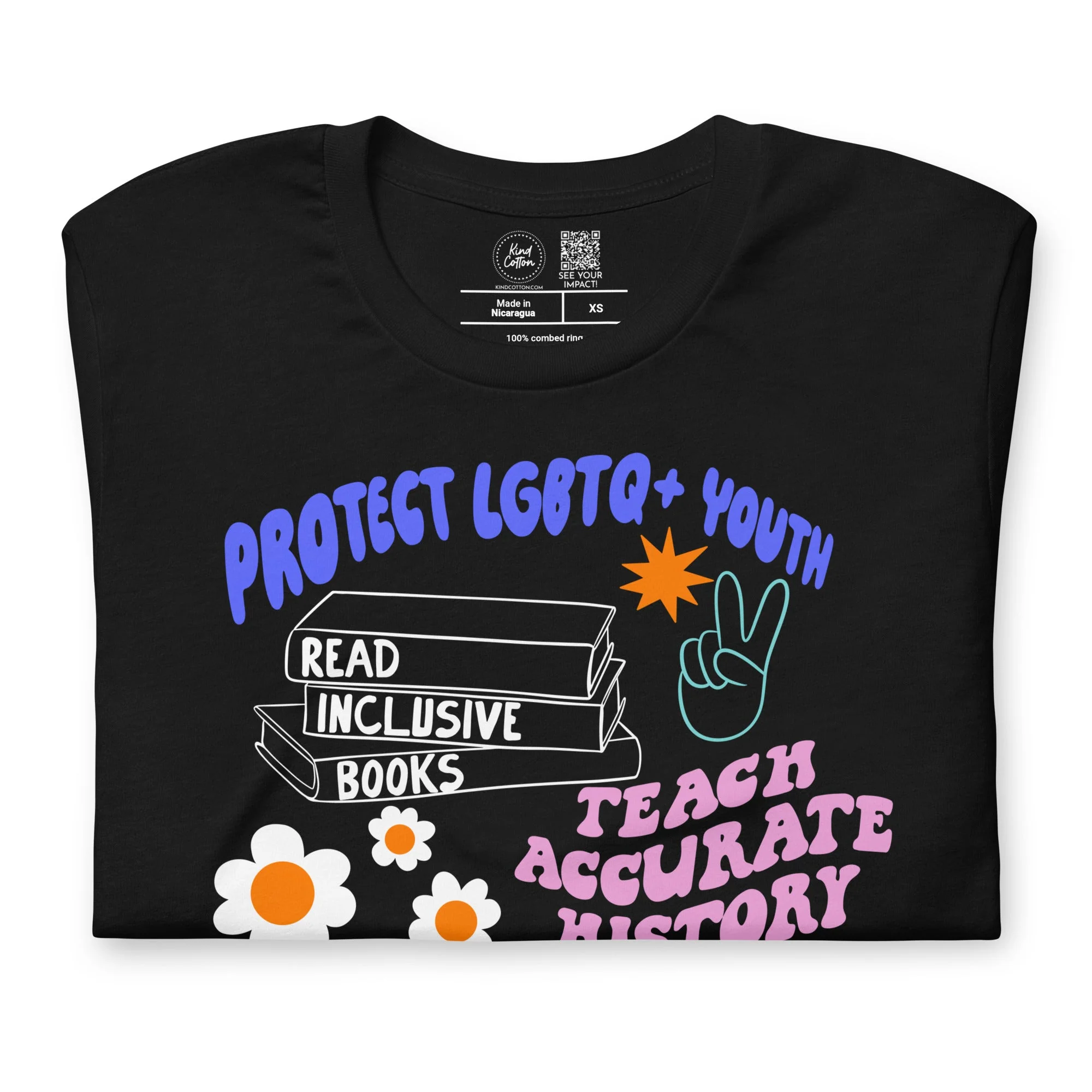 Protect, Read, Teach, Spread Classic Tee - Image 3