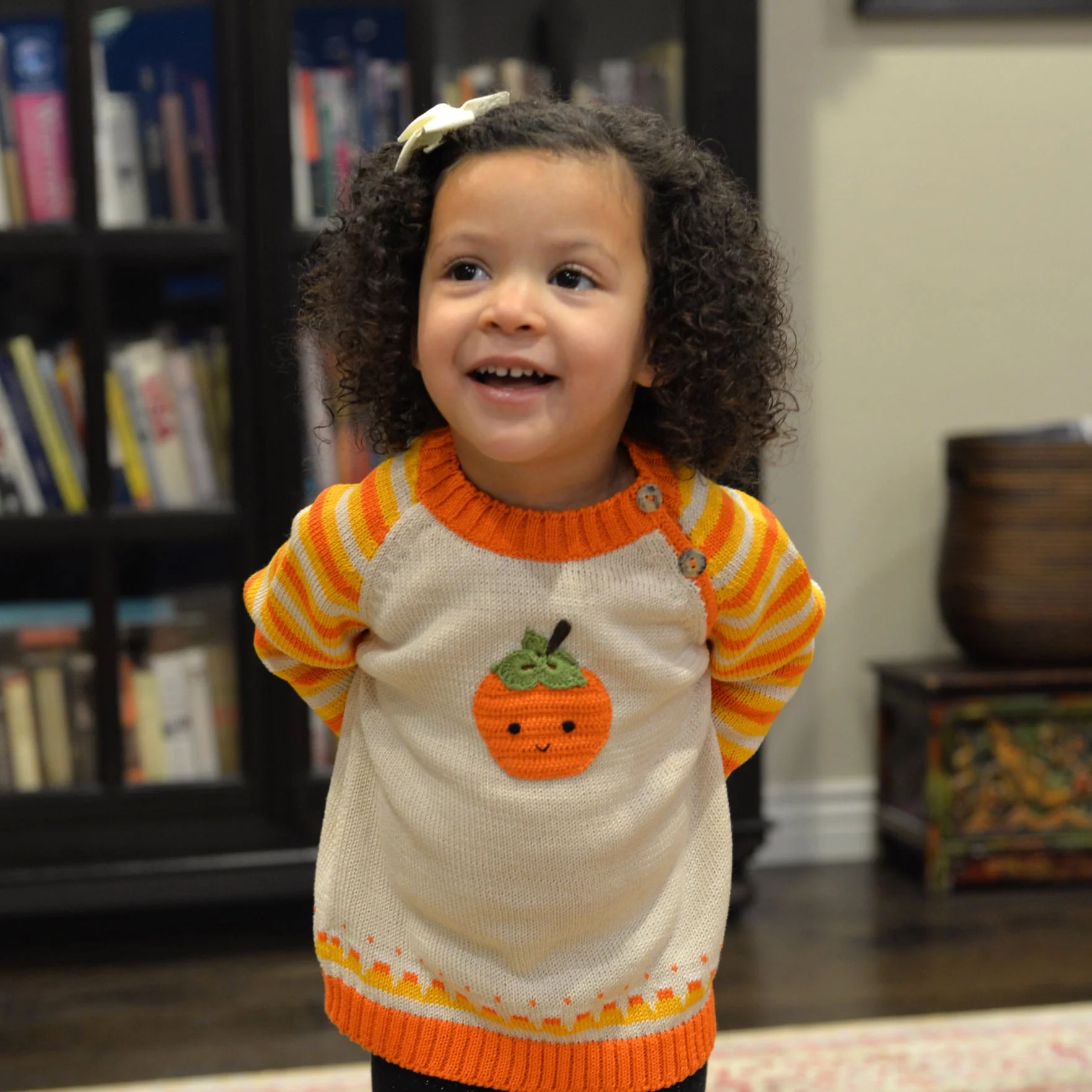 Pumpkin Halloween Sweater - Image 3