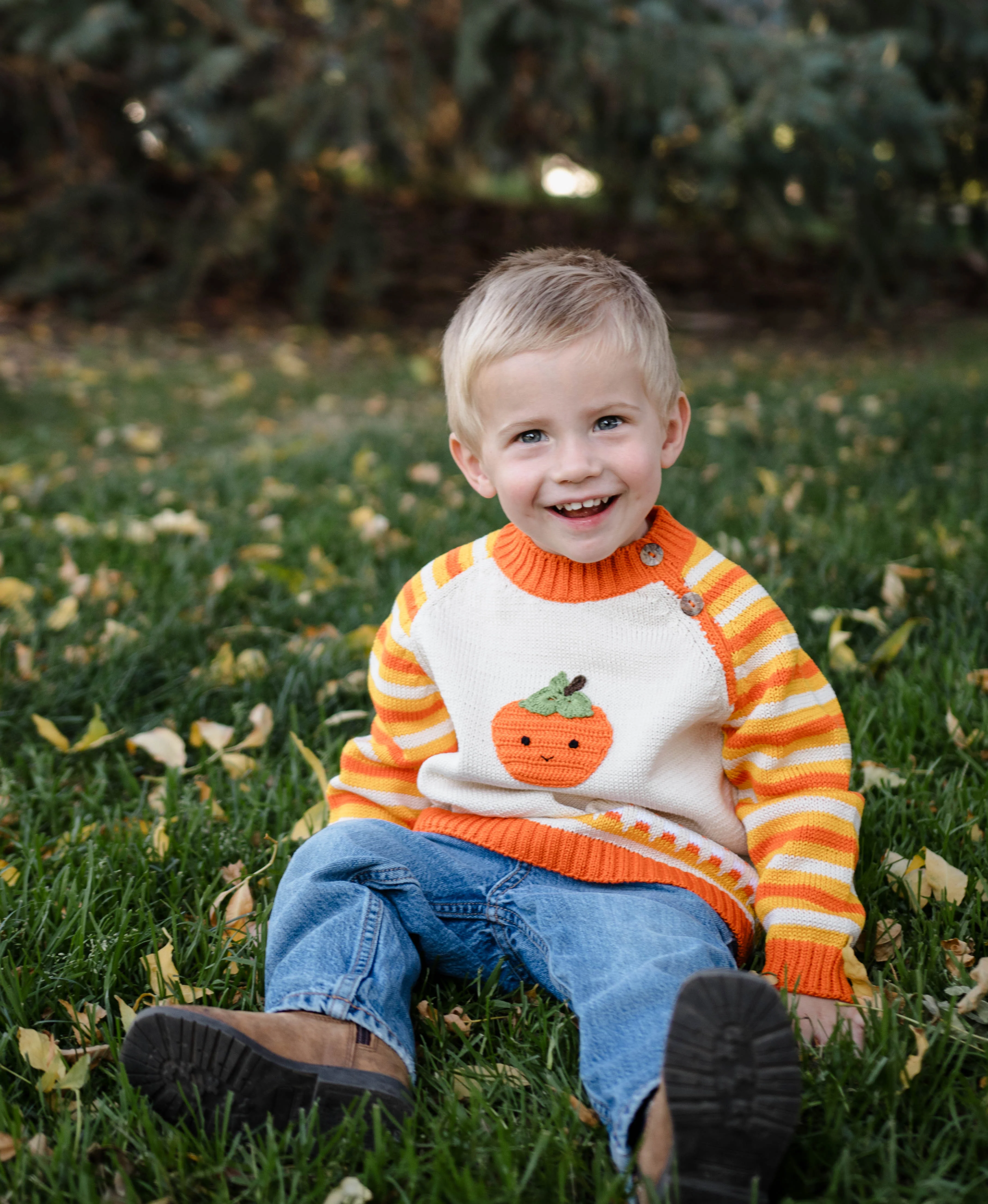 Pumpkin Halloween Sweater - Image 4