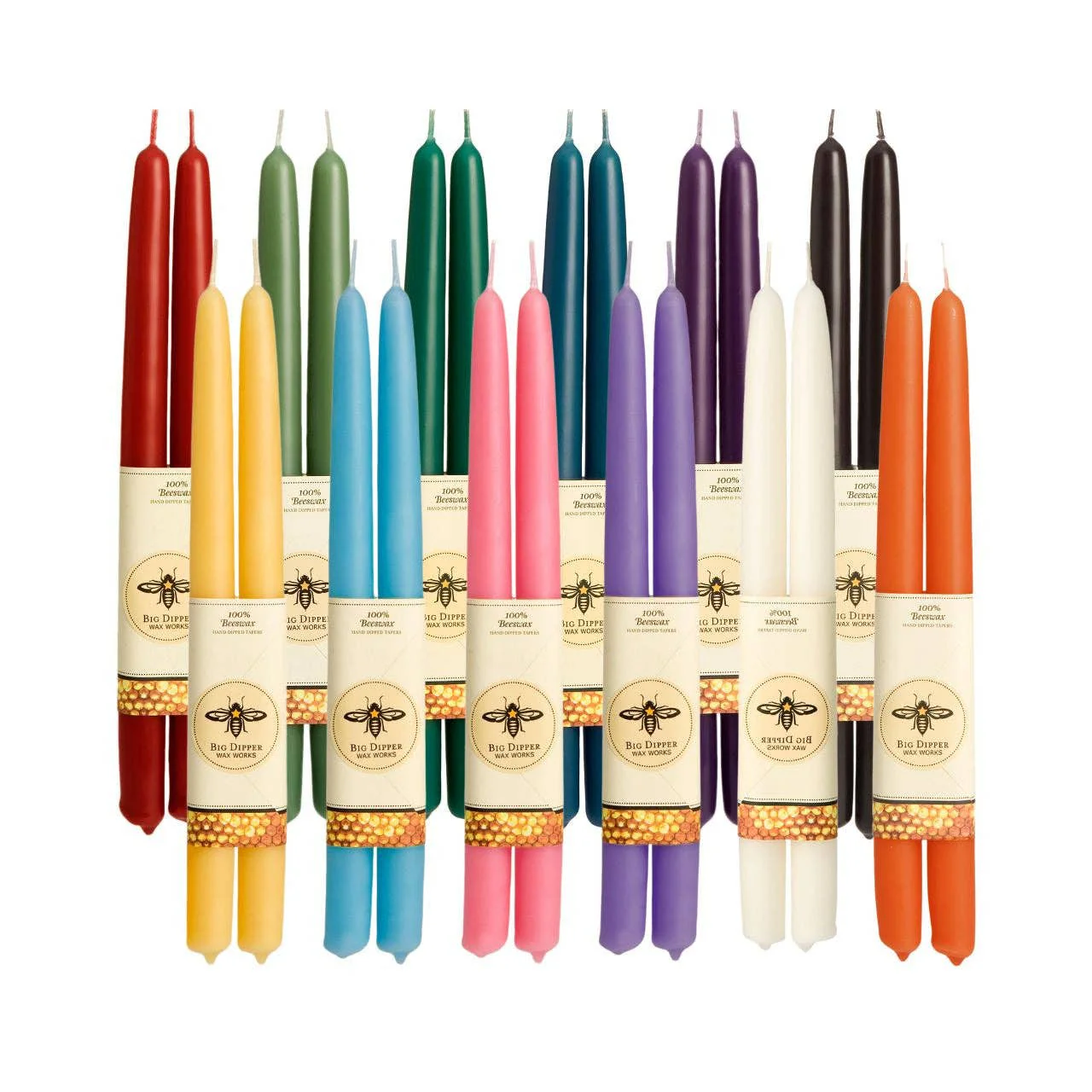 Pure Beeswax Tapers Candles - Image 12
