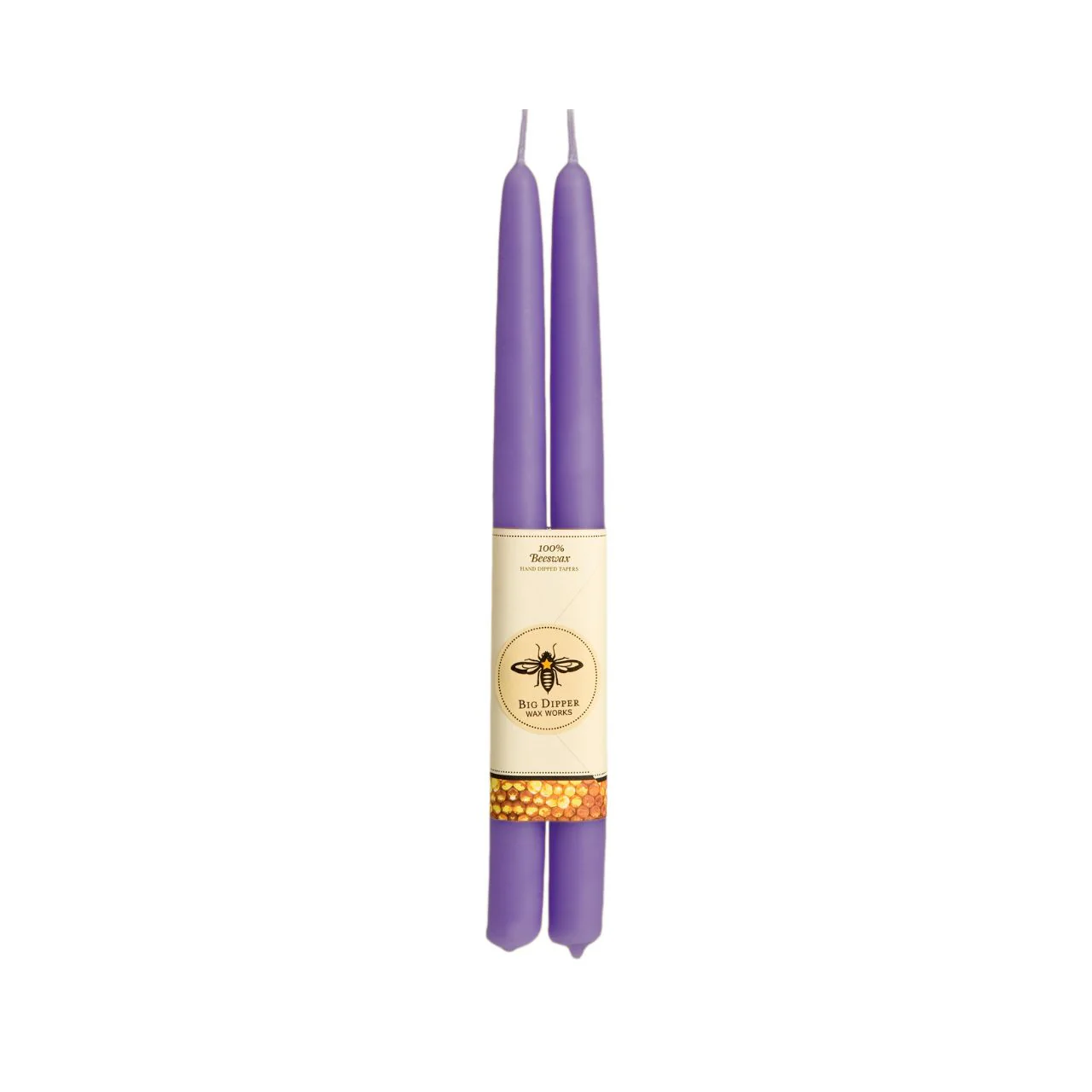 Pure Beeswax Tapers Candles - Image 3