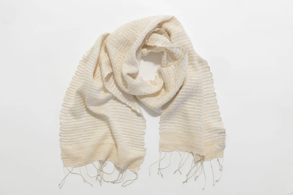 Queen Saba Handwoven Ethiopian Silk Scarf - Image 7