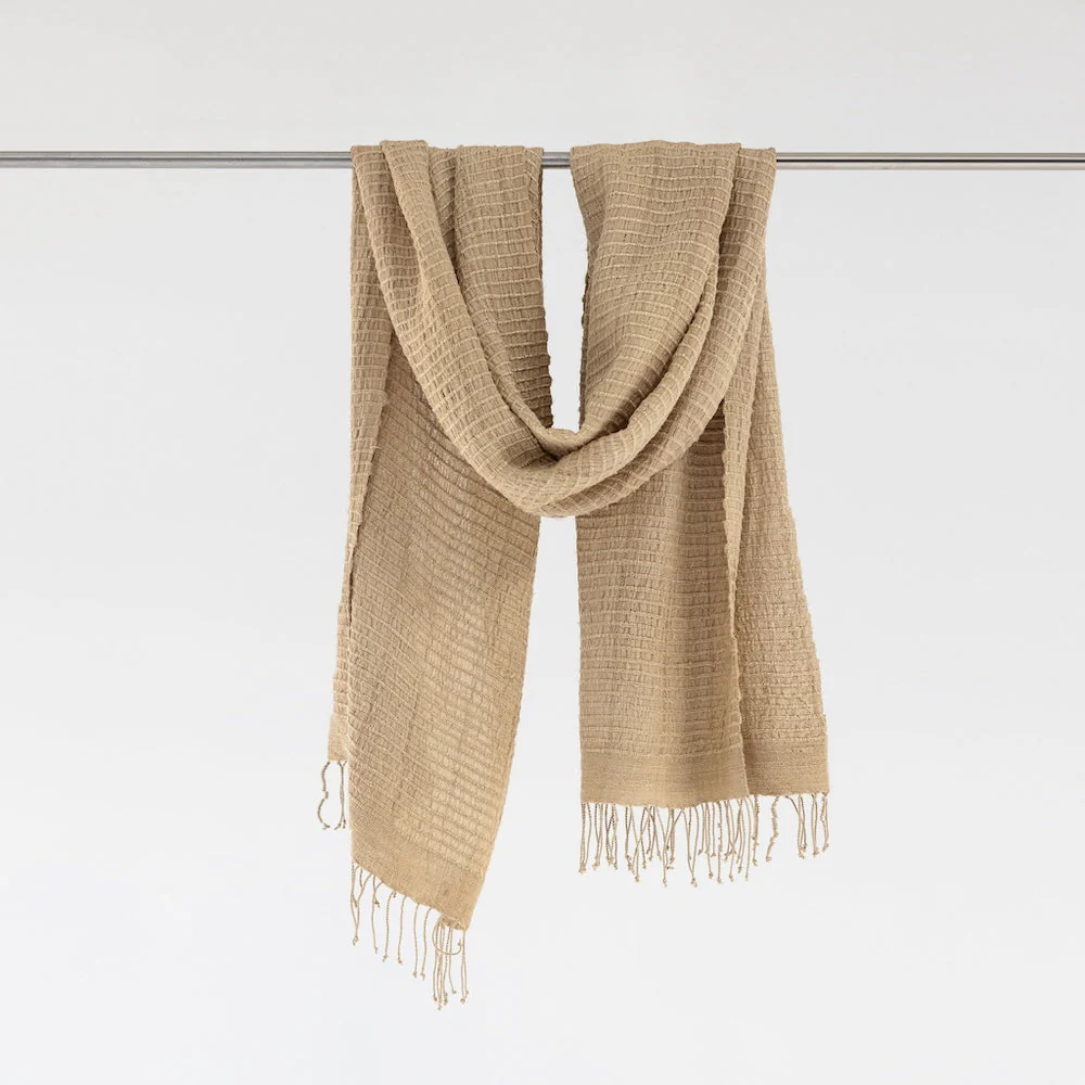 Queen Saba Handwoven Ethiopian Silk Shawl - Image 5