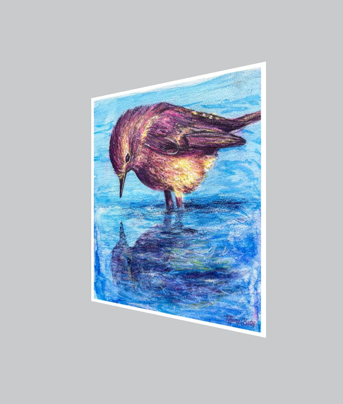Quiet Reflection - Fine Art Print - 8” x 8” - Image 2