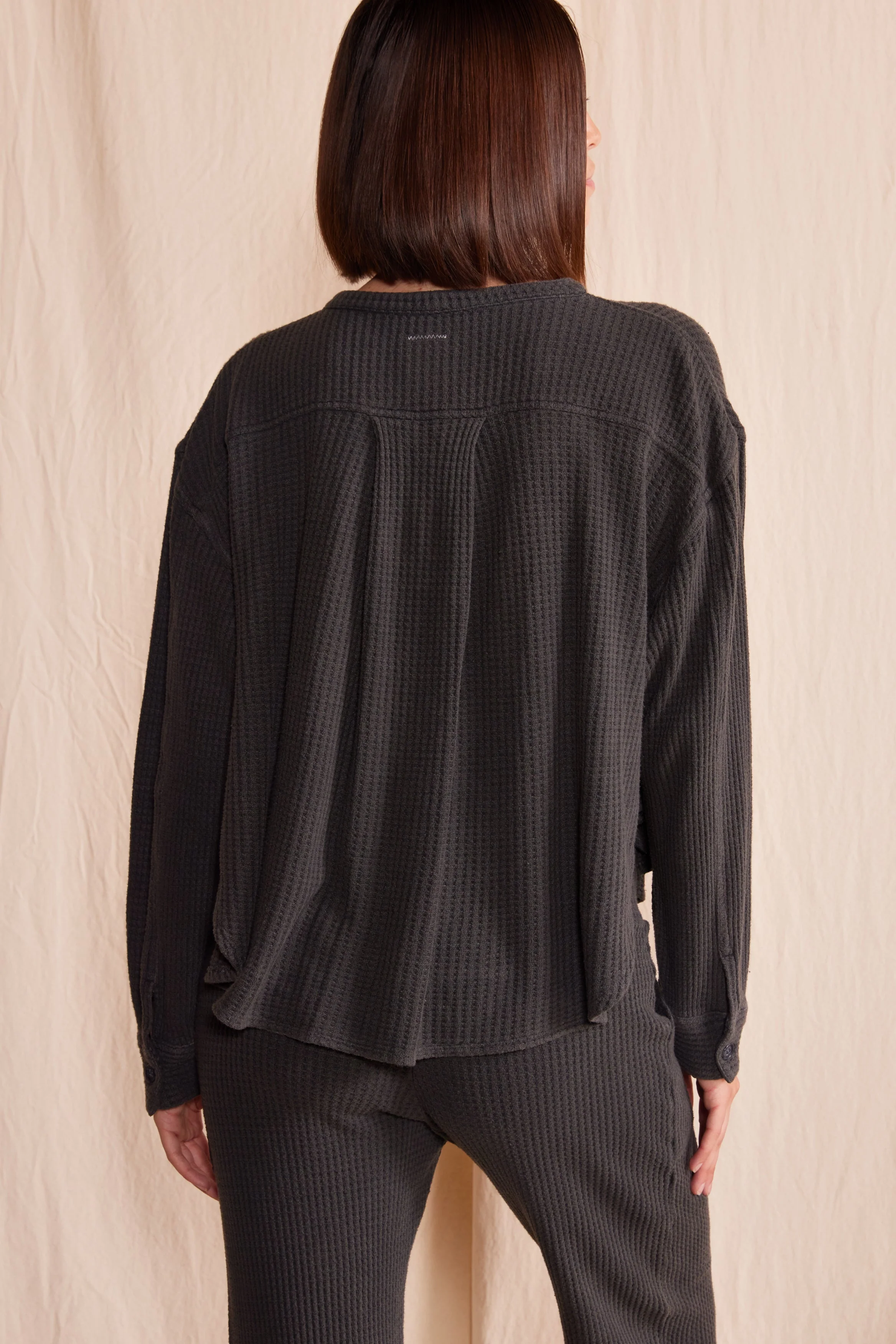 Quinn Waffle Top - Image 2