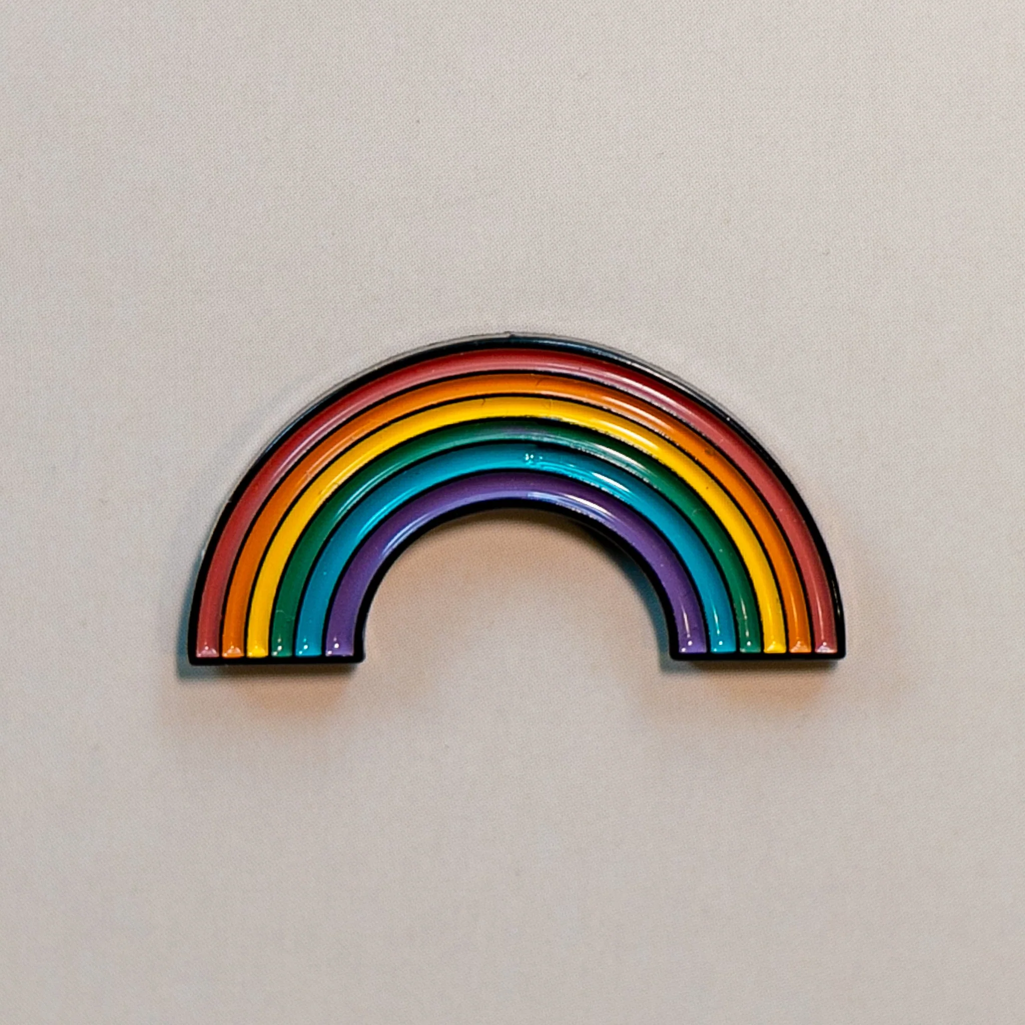 Rainbow Enamel Pin - Image 2