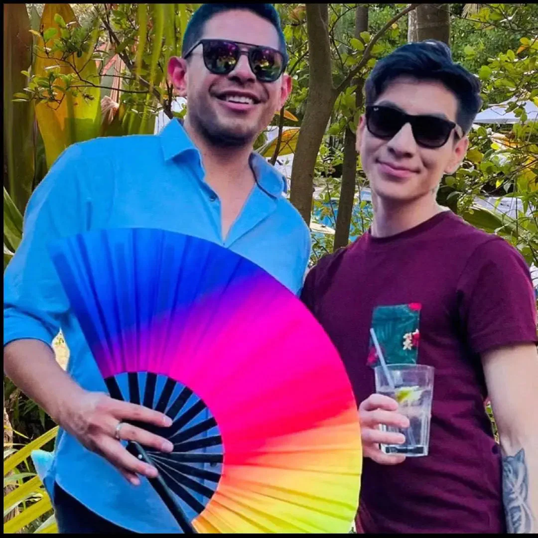 Rainbow Rave Fan (UV) - Image 6