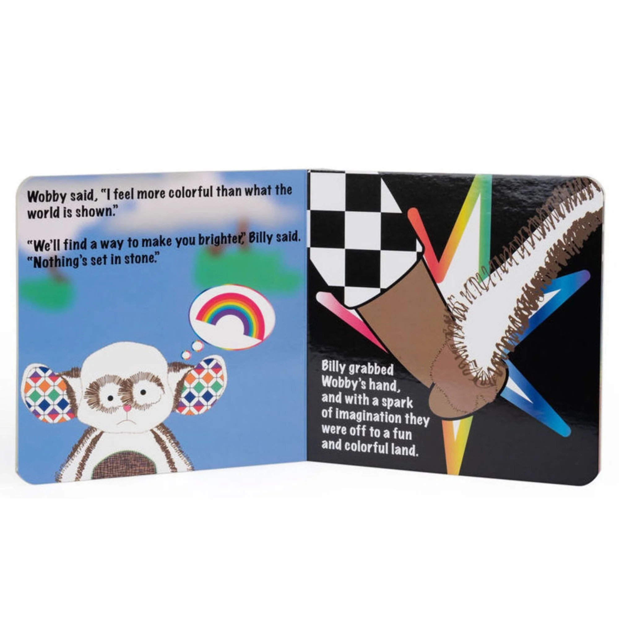 Rainbow Wobby Inklings Plush Toy & Board Book Gift Set - Image 8