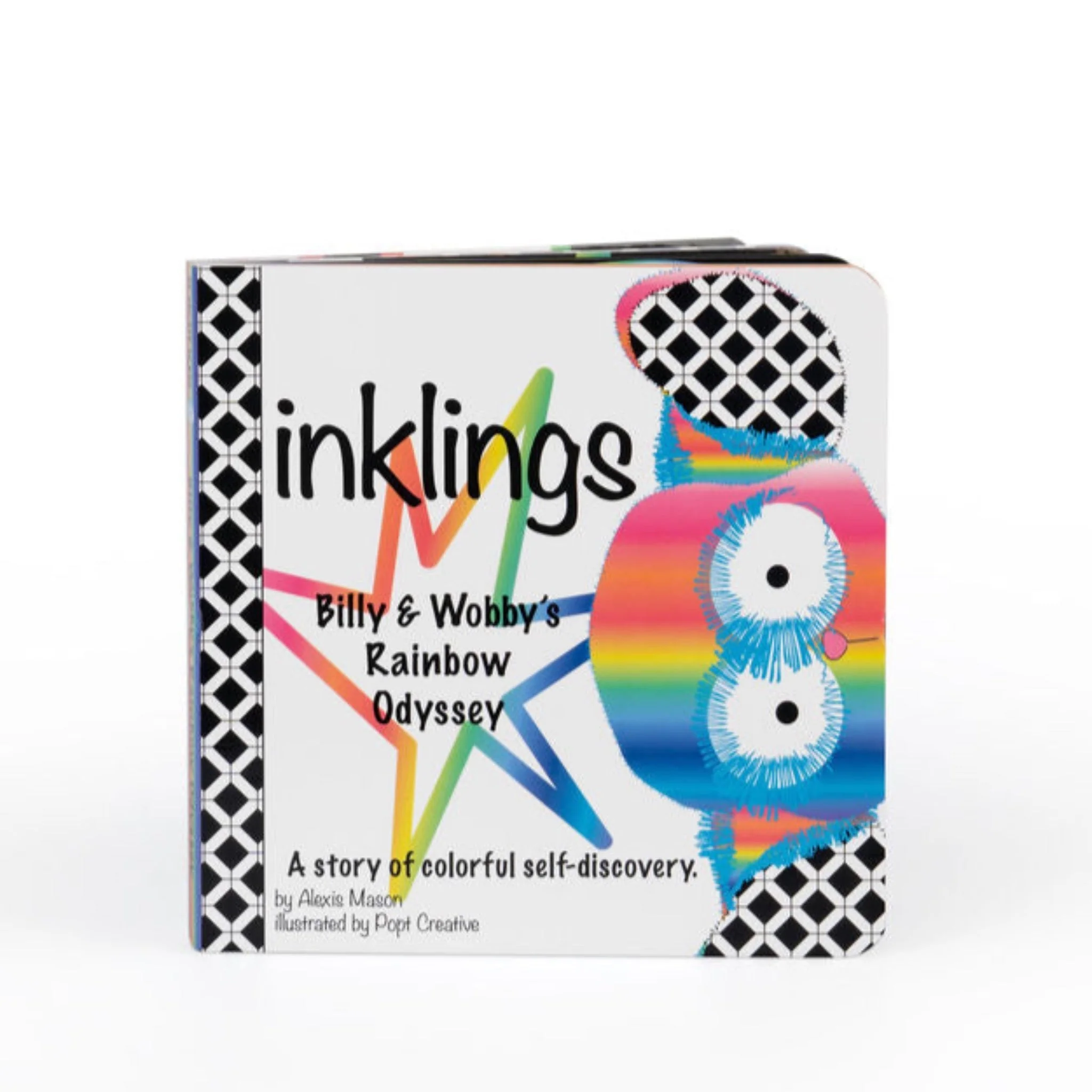 Rainbow Wobby Inklings Plush Toy & Board Book Gift Set - Image 9