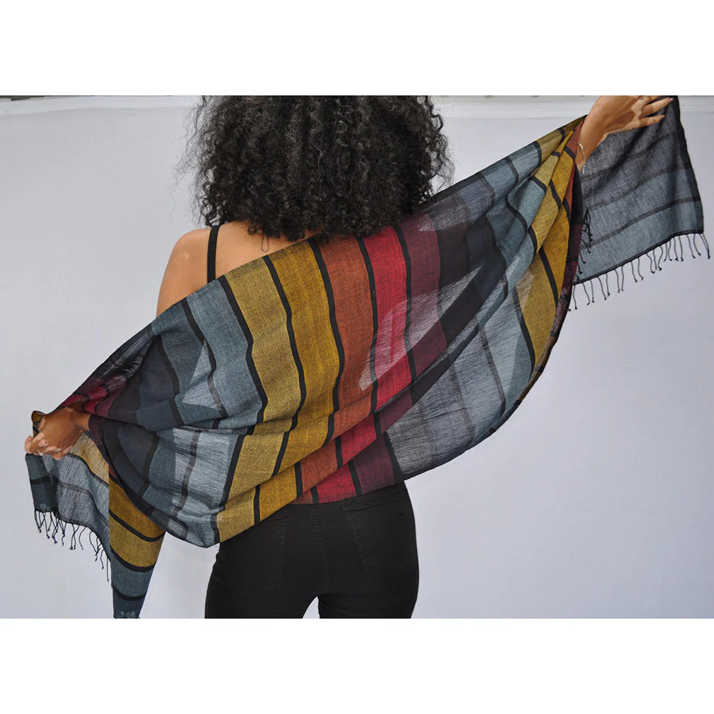 Rainbow Wrap Scarf - Image 2