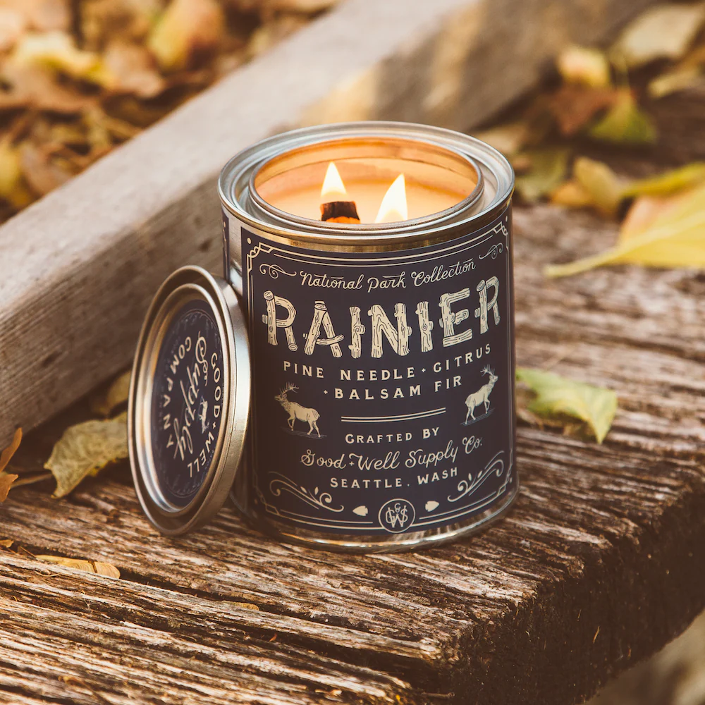 Rainier National Park Candle - Image 2
