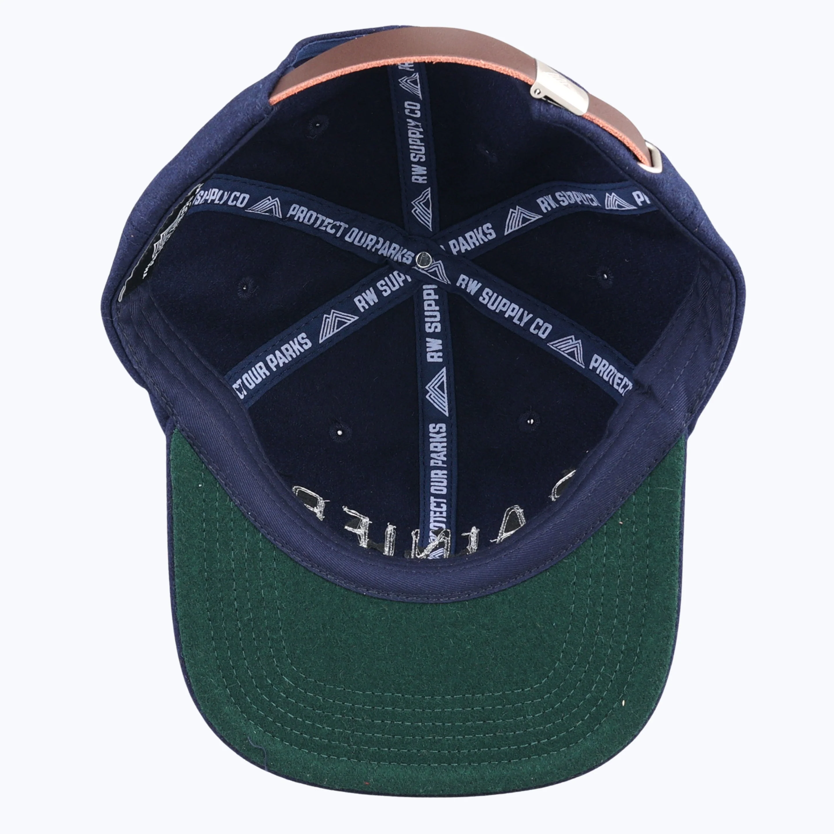 Rainier Wool Cap - Navy - Image 4