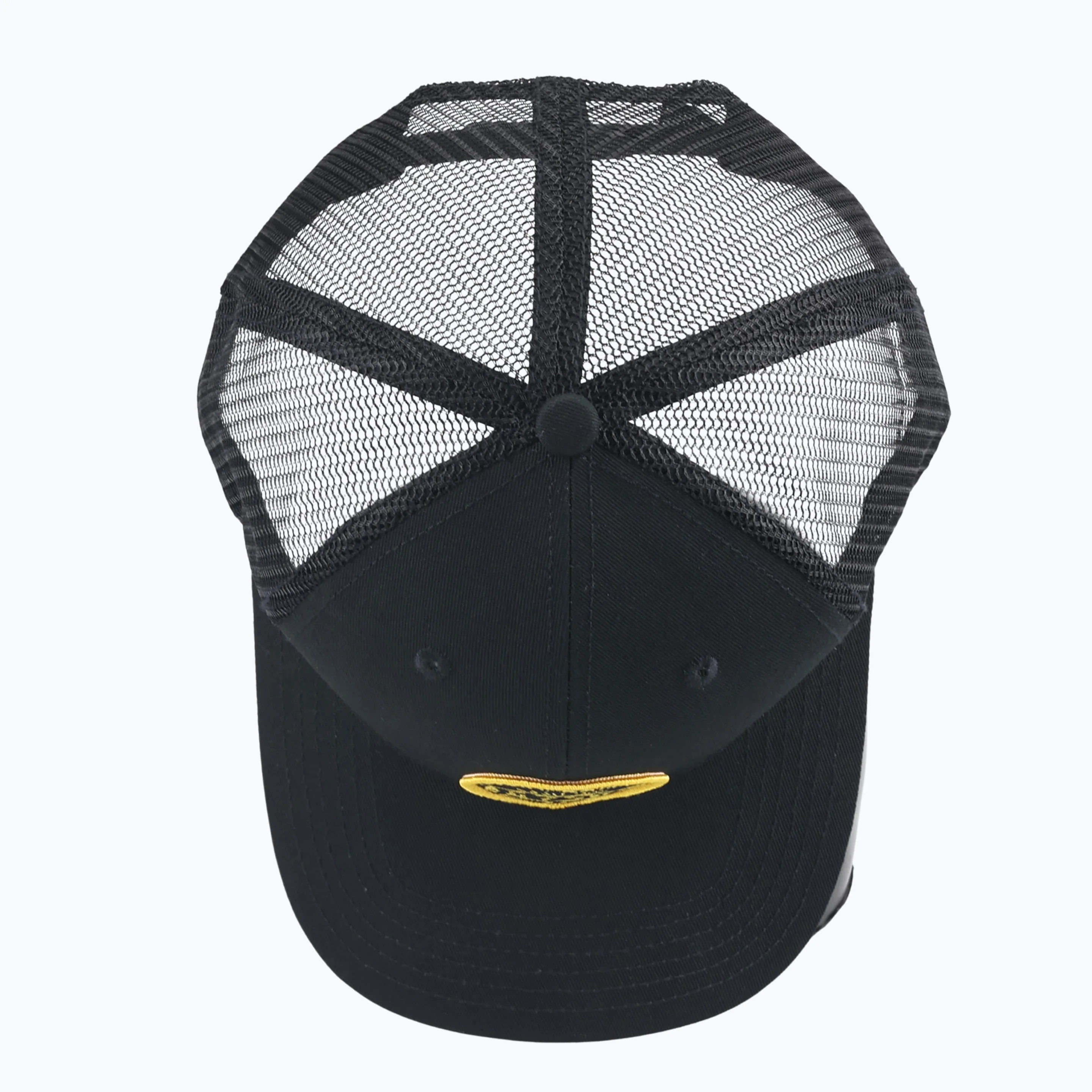 Ranger Patch Trucker Snapback Cap - Black - Image 3