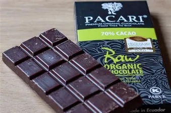 Raw Unroasted Organic Chocolate Bar 70% - Image 2