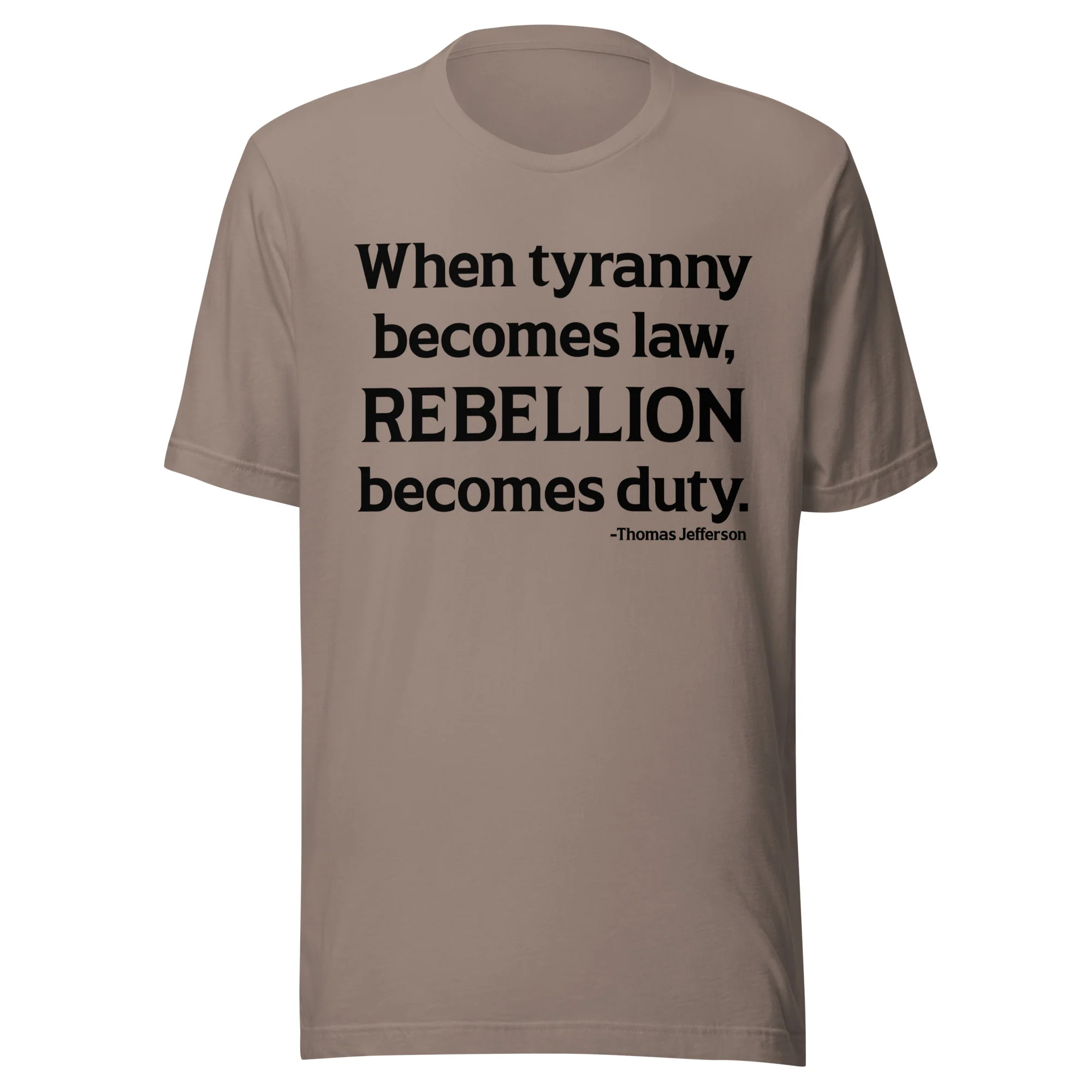 Rebellion Becomes Duty T-Shirt - Image 3