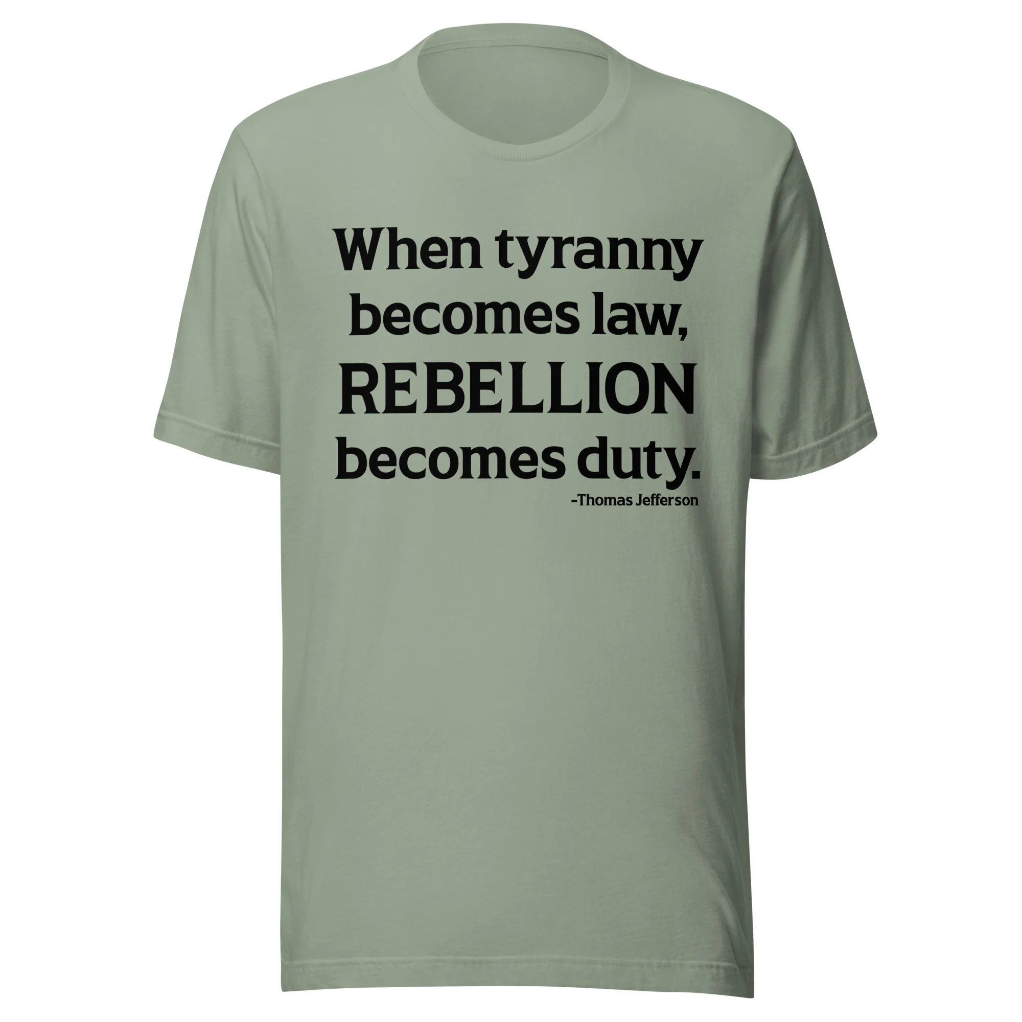 Rebellion Becomes Duty T-Shirt - Image 4