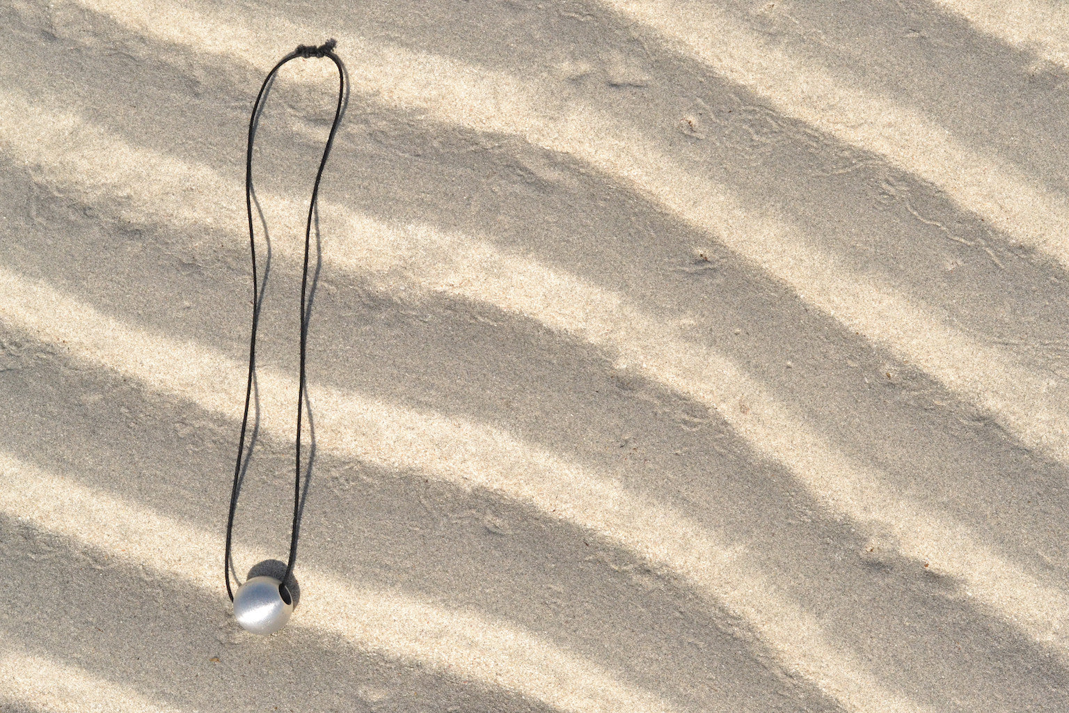 Recycled Bombshell Ball Necklace - Image 4