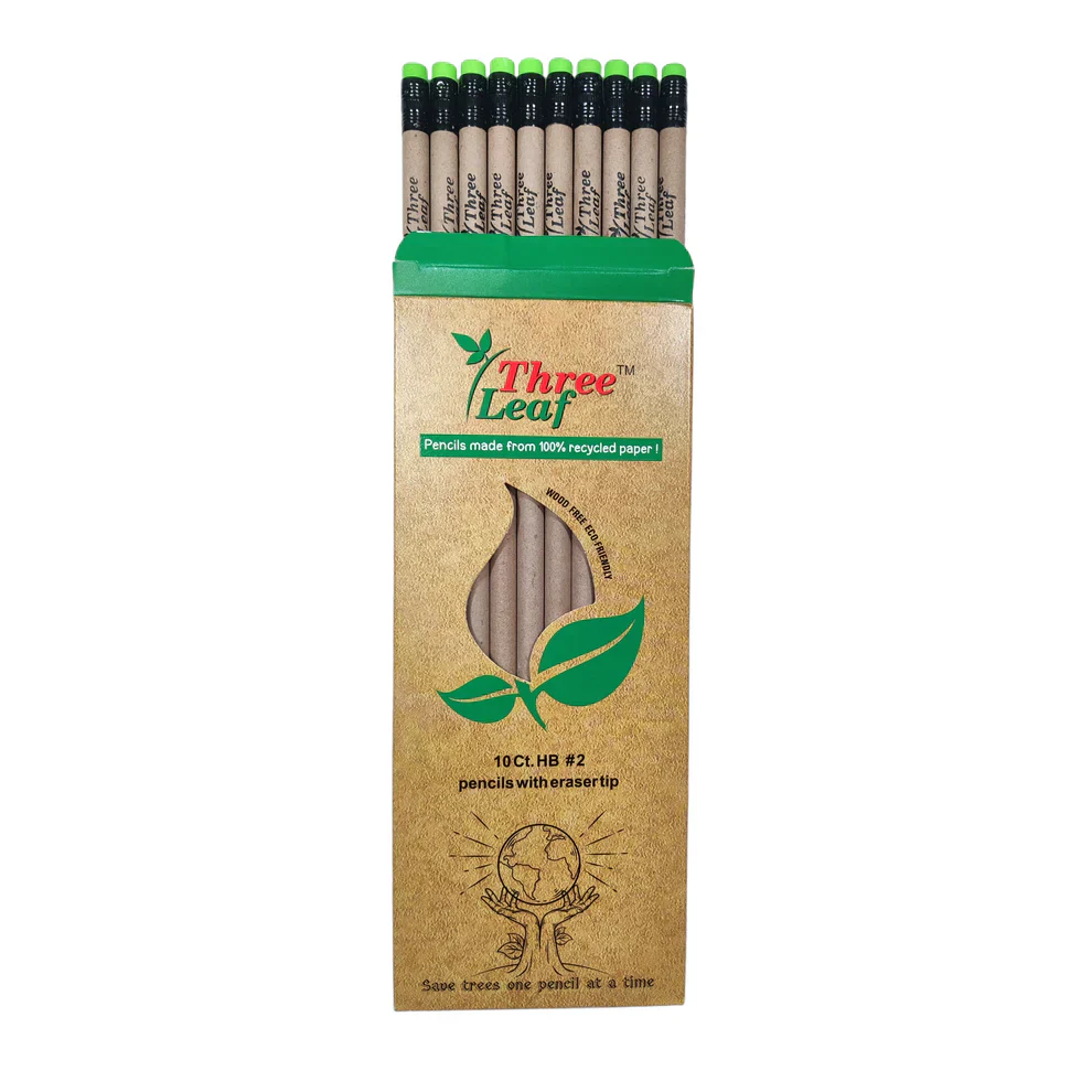 Recycled Paper Pencils (Pack of 10) | Tree-Free, Non-Toxic & Eco-Friendly Writing Tools - Image 4