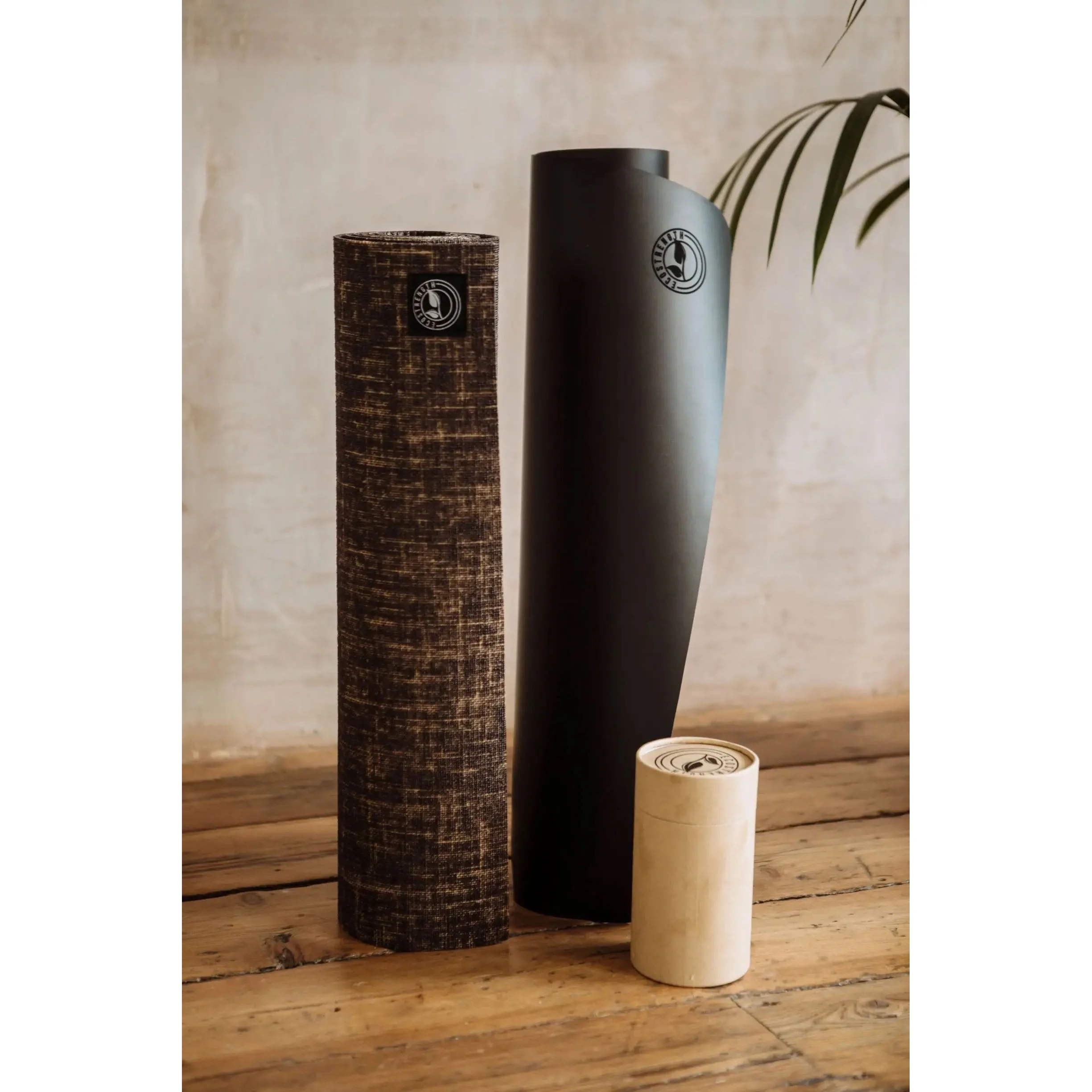 Recycled Rubber Yoga Mat - Green - Image 2