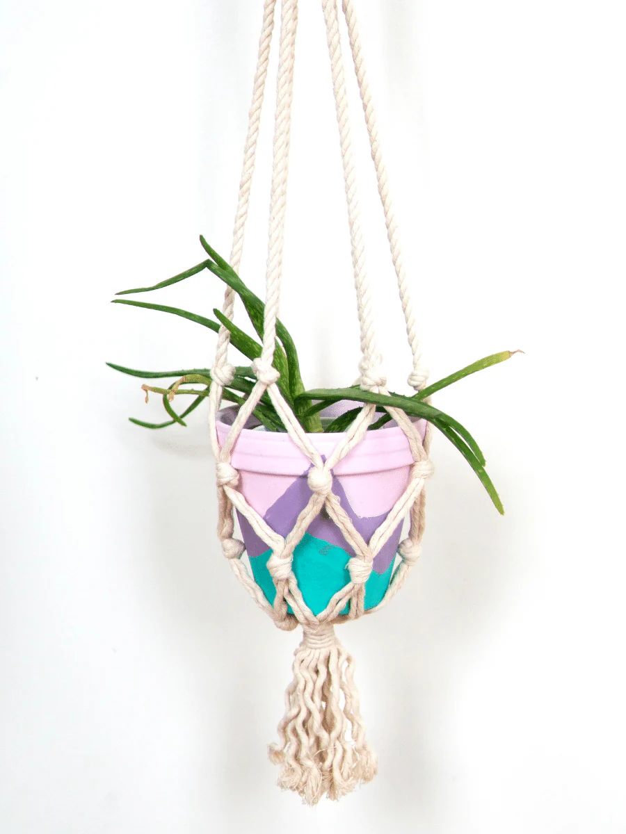 Recycled Thread Plant Hanger - Image 4