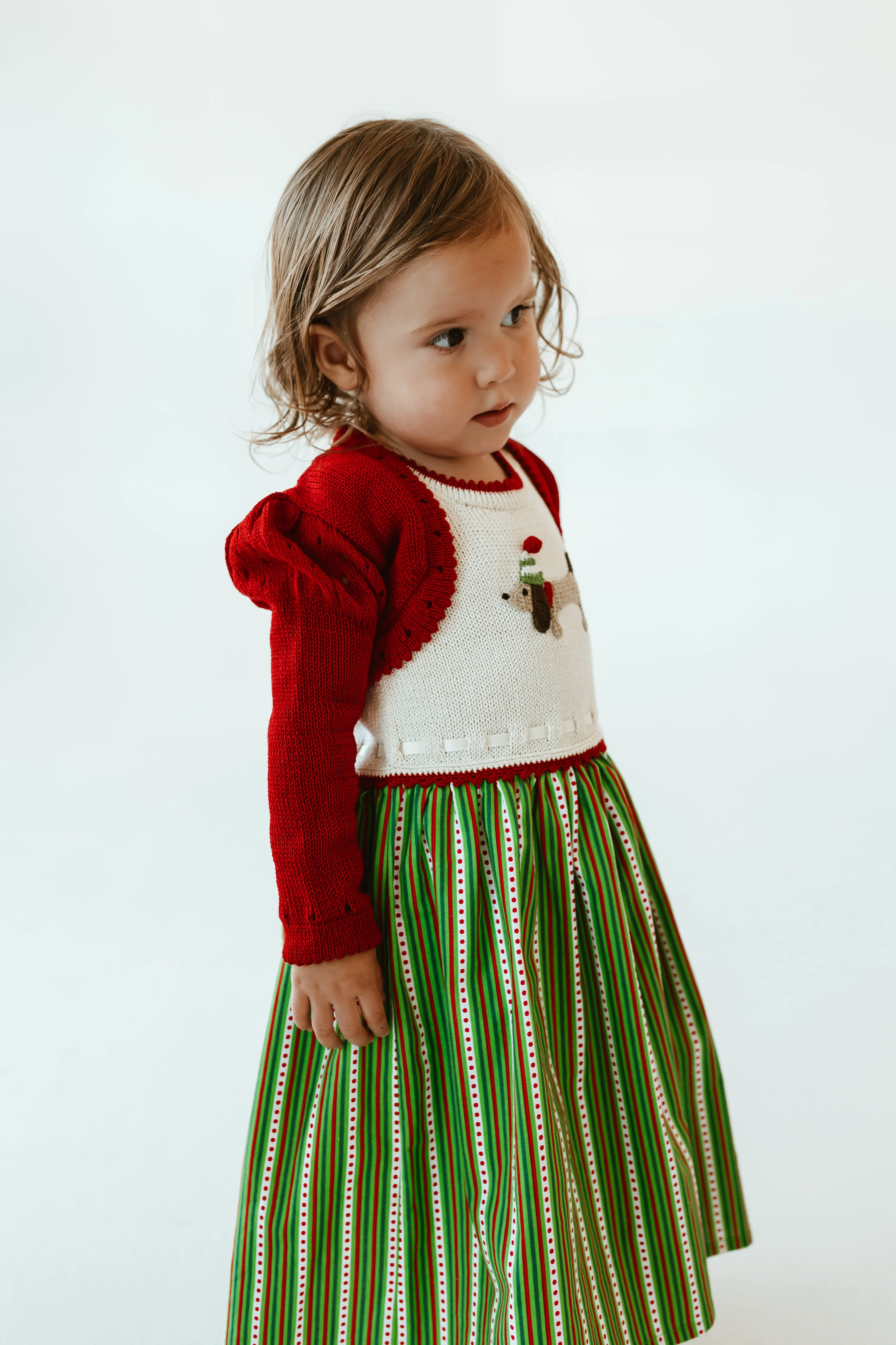 Red Bolero Cardigan - Image 2