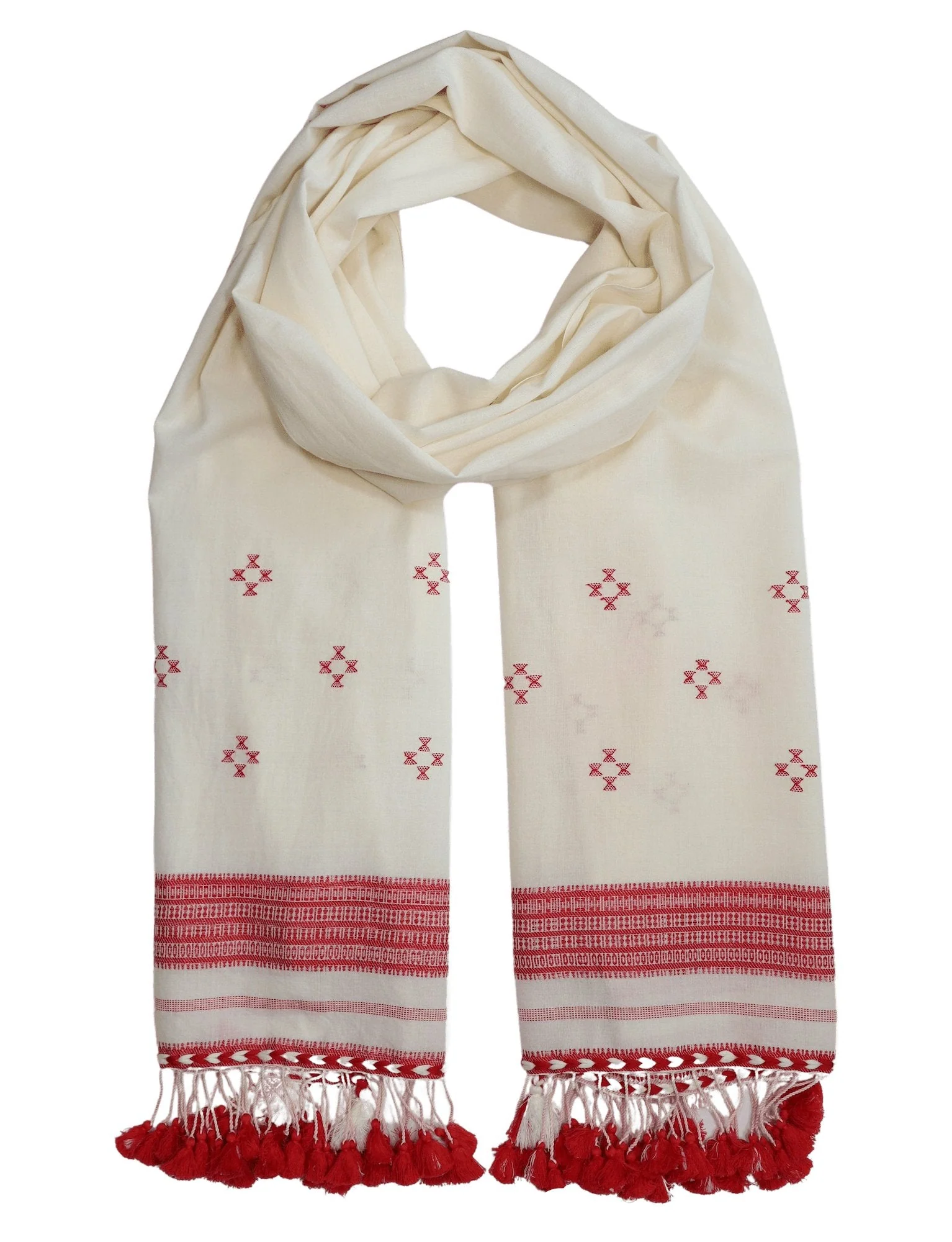 Red Kutch Scarf - Image 2