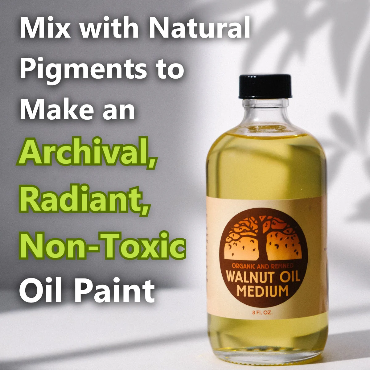 Refined Walnut Oil, 8 oz. - Image 2