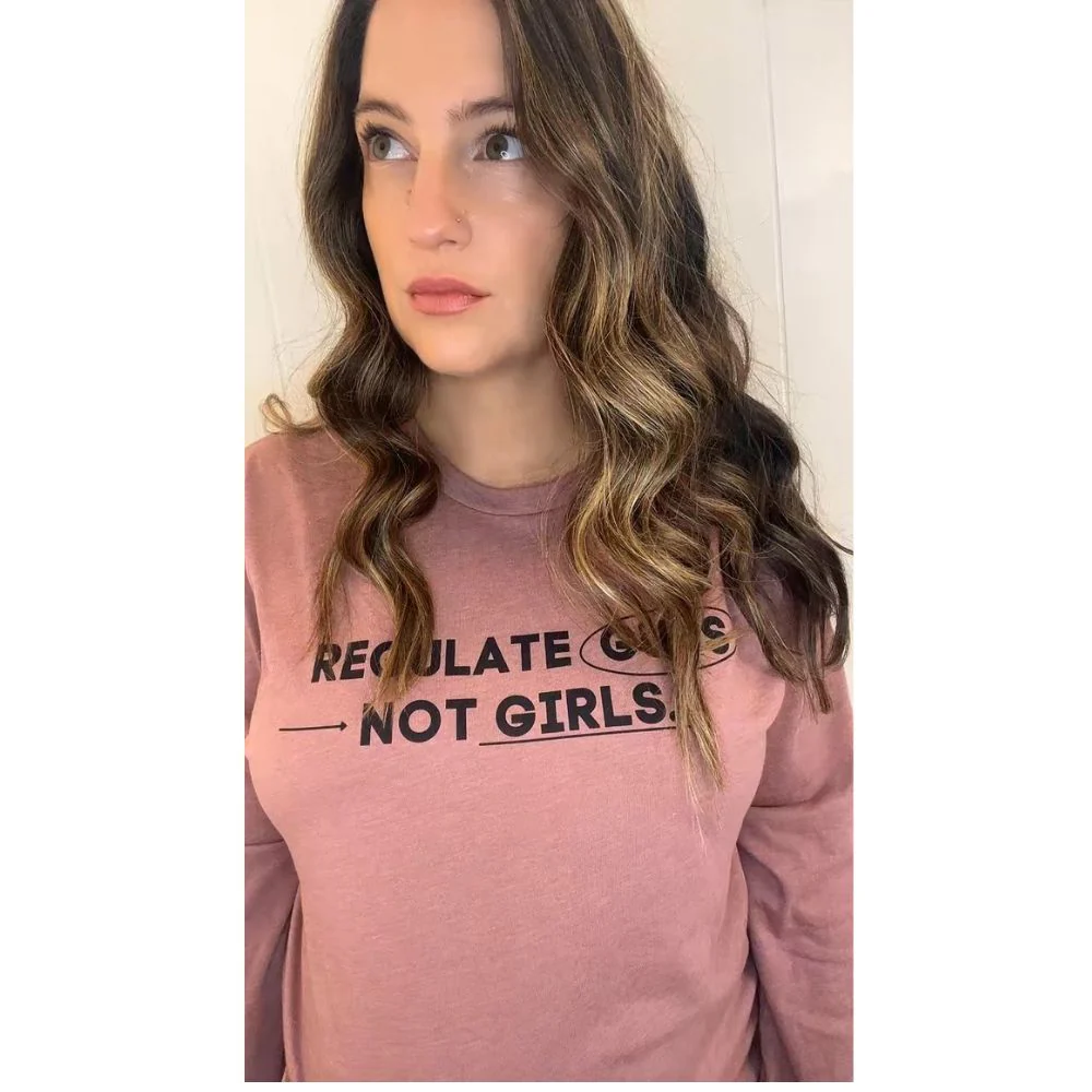 Regulate Guns not Girls Classic Long Sleeve - Image 2