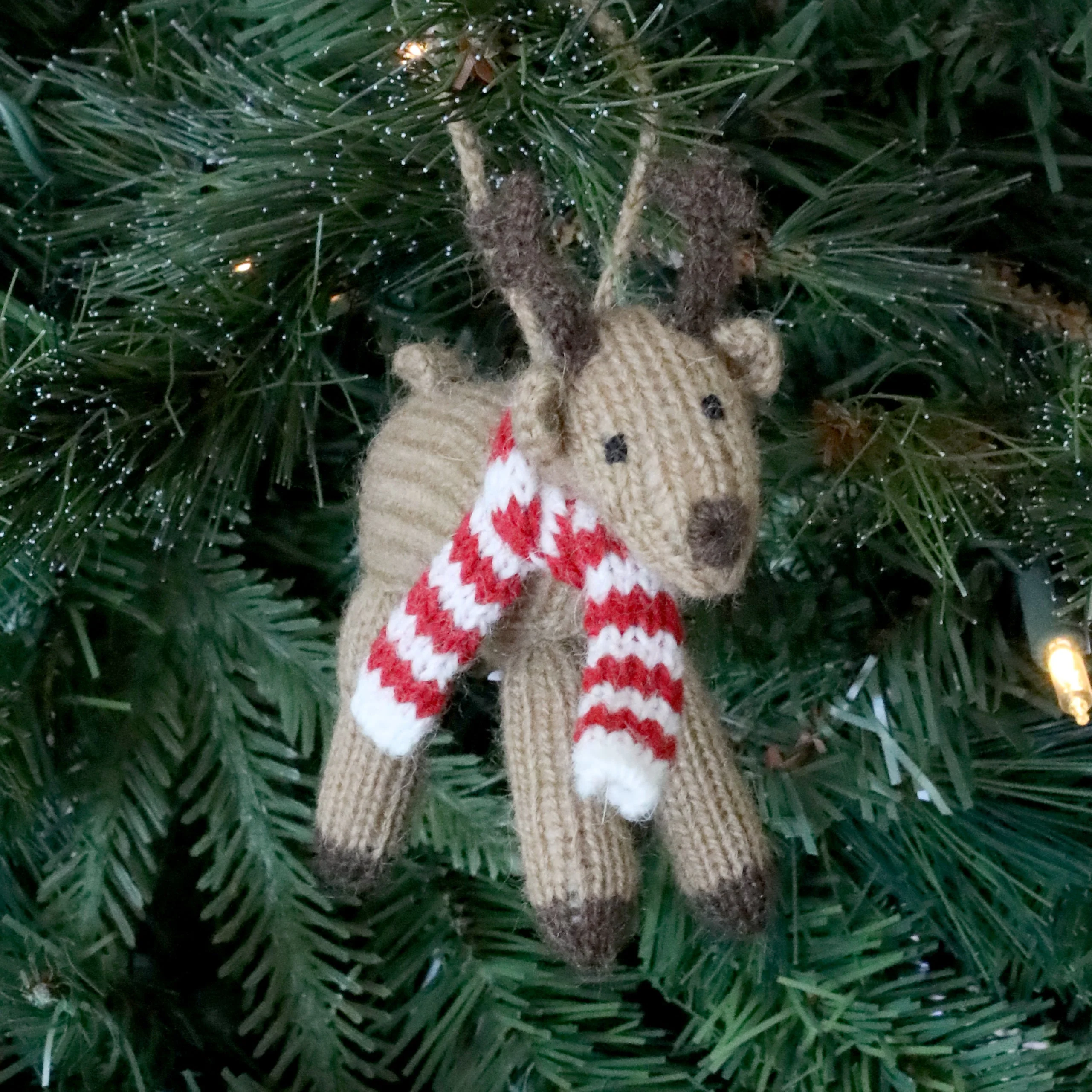 Reindeer Ornaments, set of 3 - Image 3