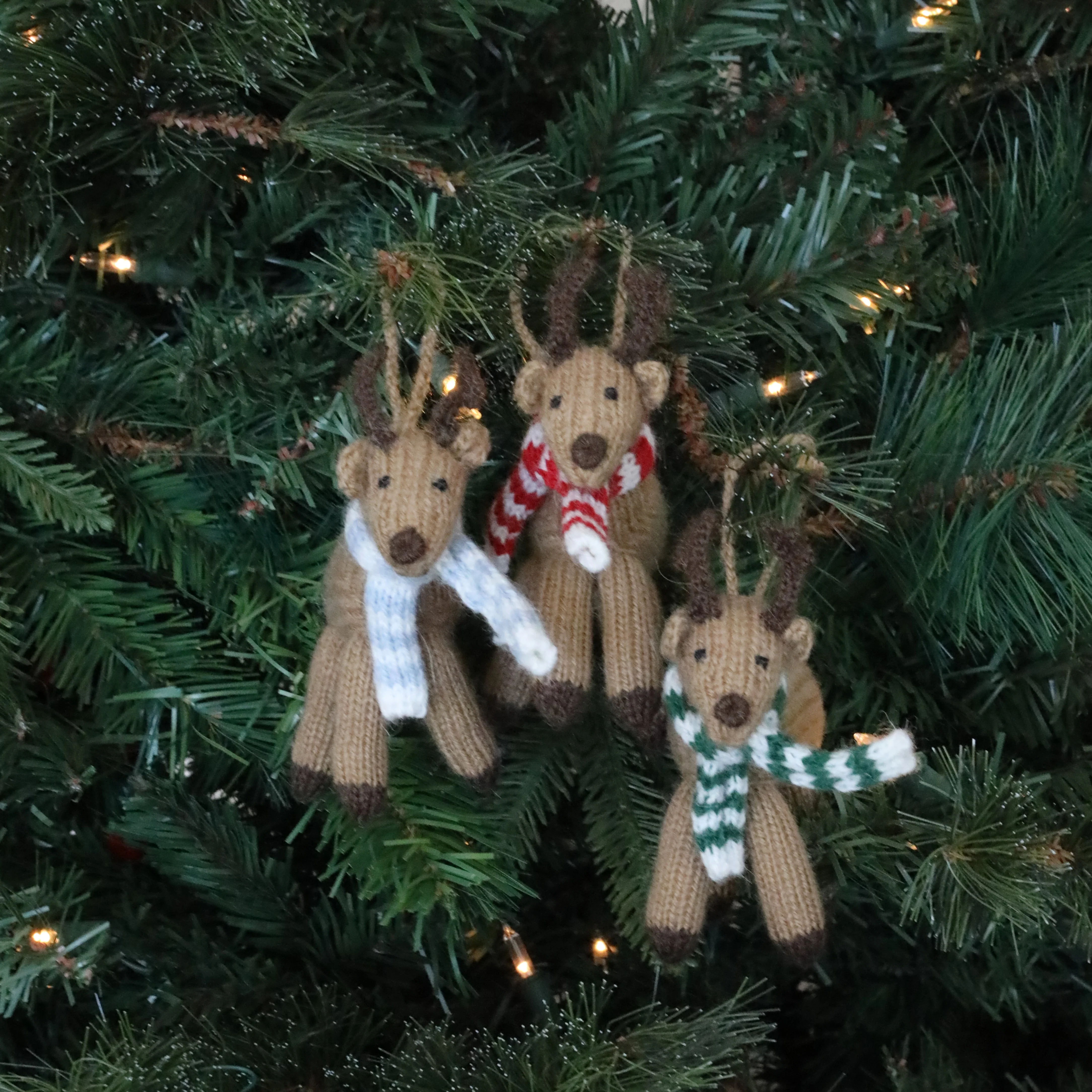 Reindeer Ornaments, set of 3 - Image 5