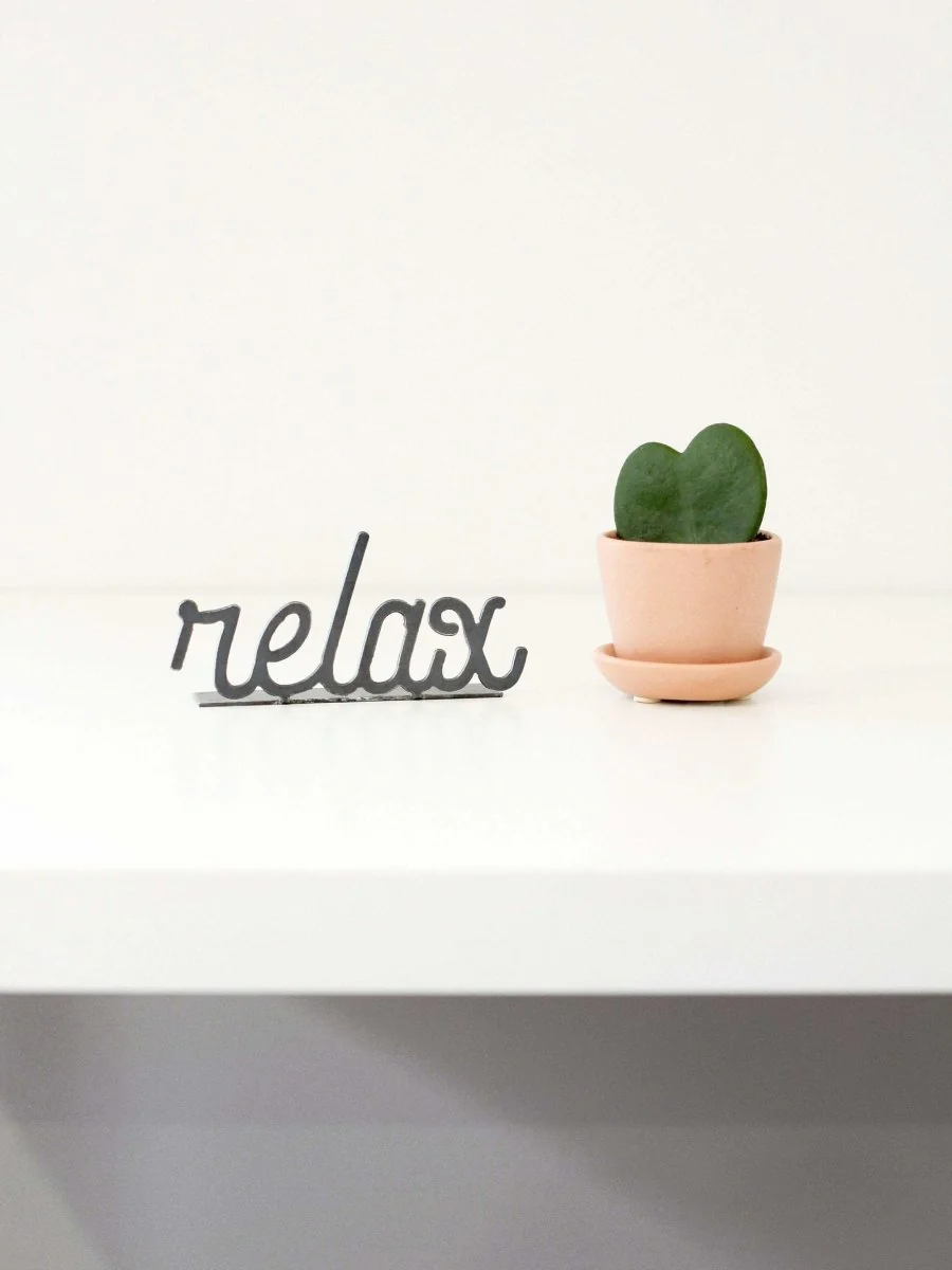 Relax Word Sign - Image 2
