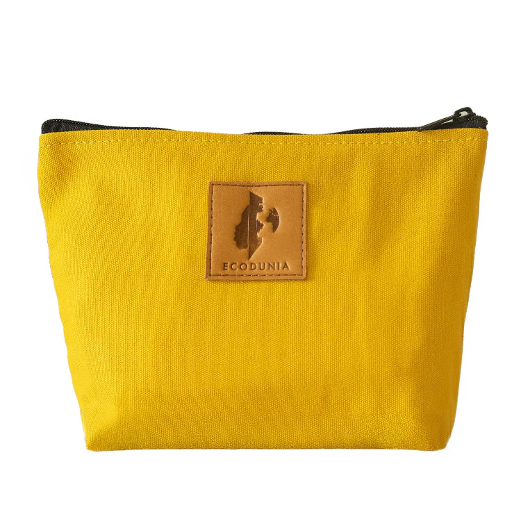 Ren Canvas Makeup Bag – Fair Trade Cosmetic & Toiletry Pouch - Image 11