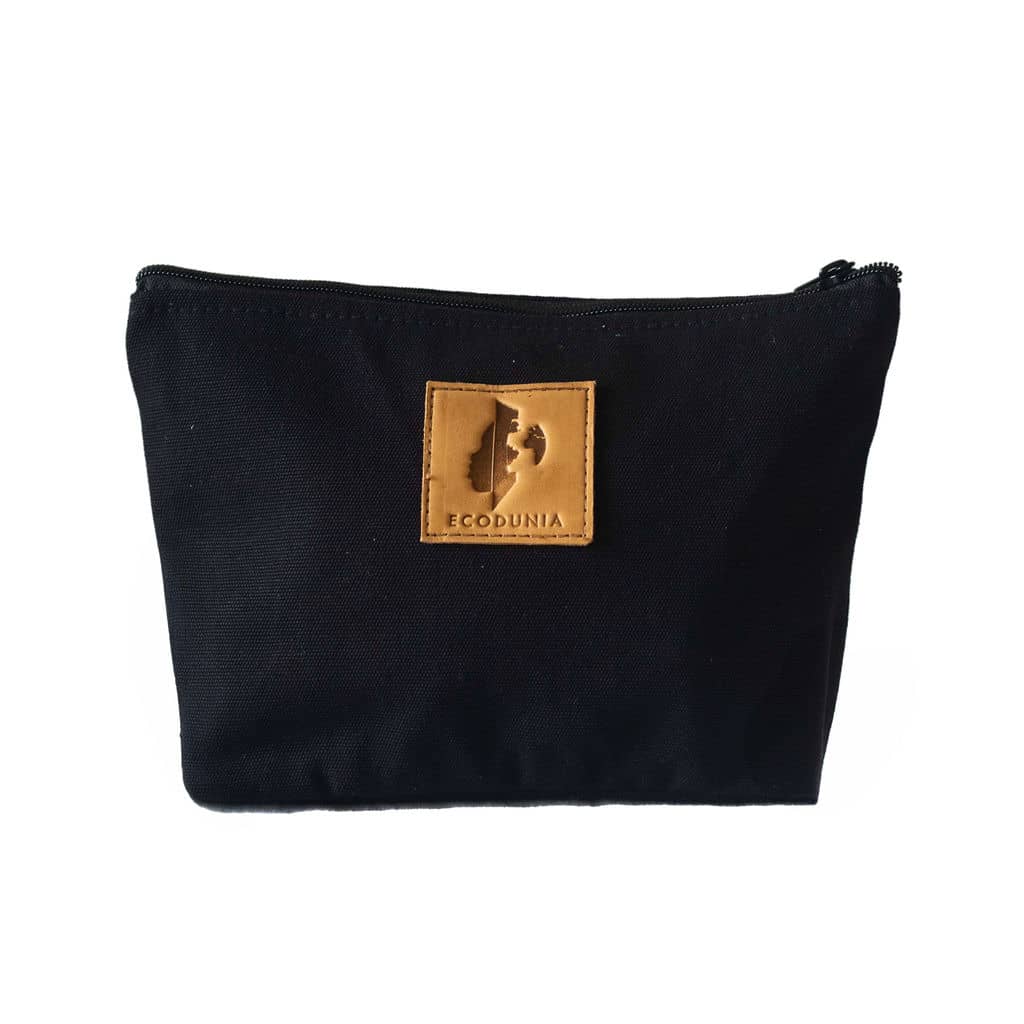 Ren Canvas Makeup Bag – Fair Trade Cosmetic & Toiletry Pouch - Image 2