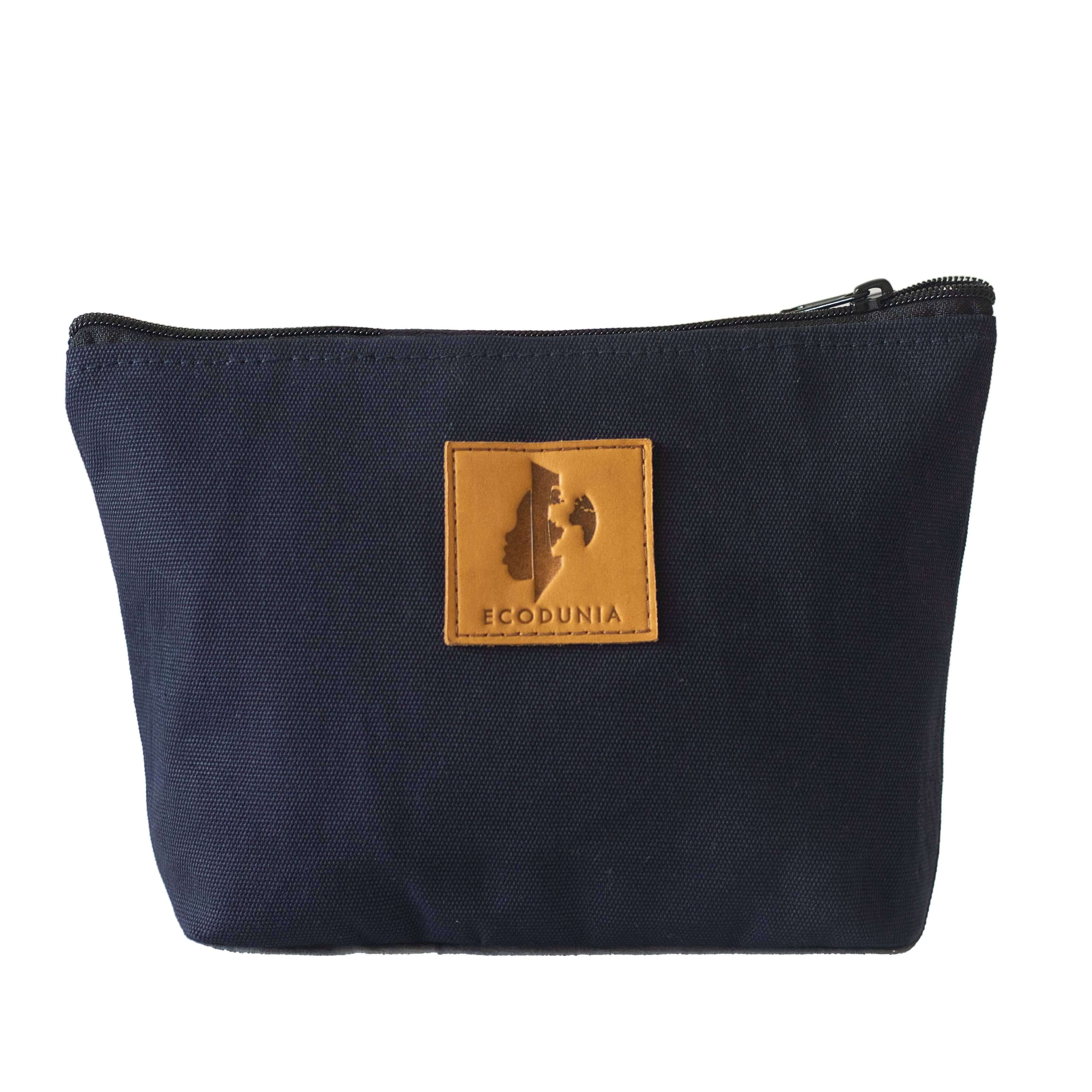 Ren Canvas Makeup Bag – Fair Trade Cosmetic & Toiletry Pouch - Image 3