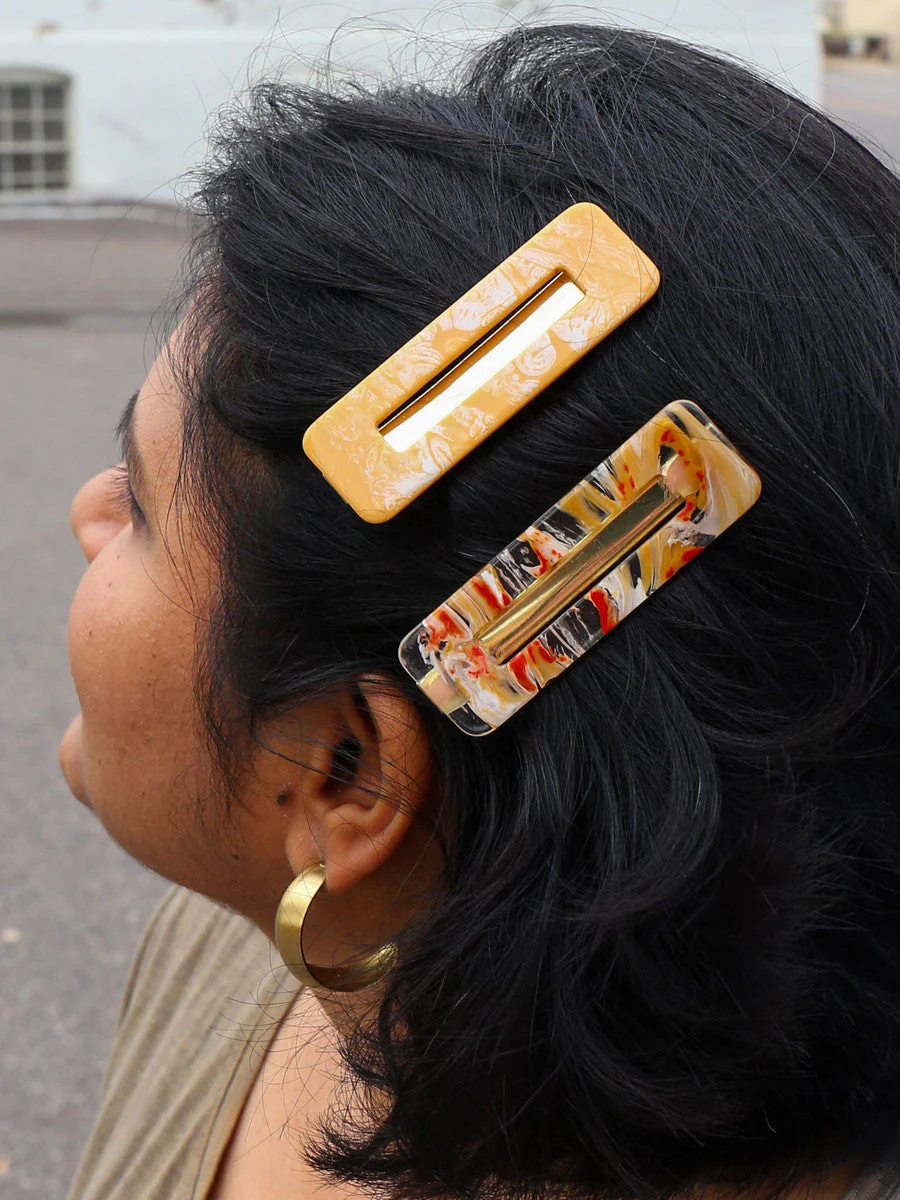Resin Hair Clips - Image 4