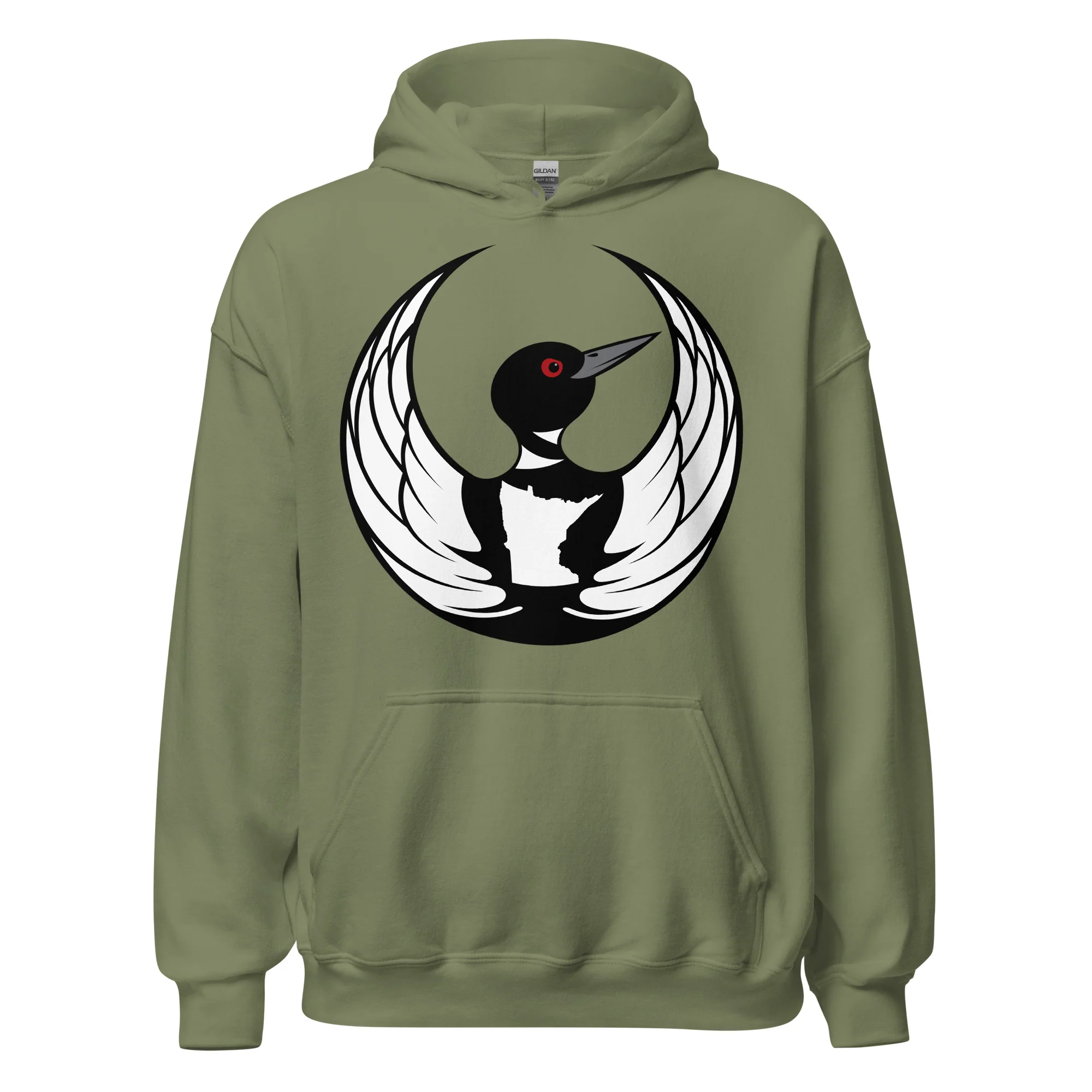 Resistance - Minnesota Loon Hoodie - Image 4