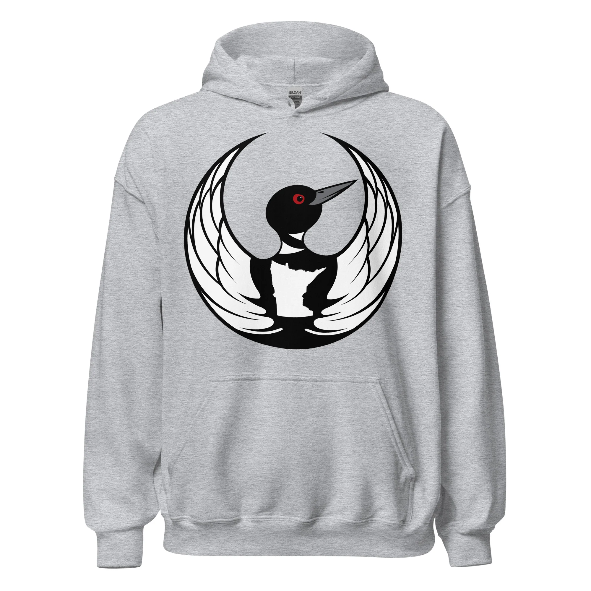 Resistance - Minnesota Loon Hoodie - Image 5