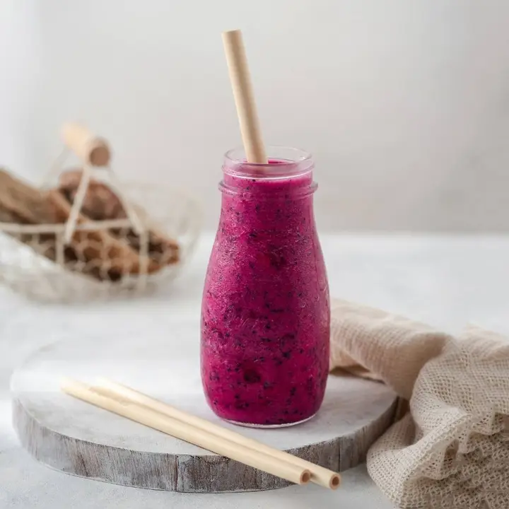 Reusable Bamboo Straws Set of 12 - Image 3
