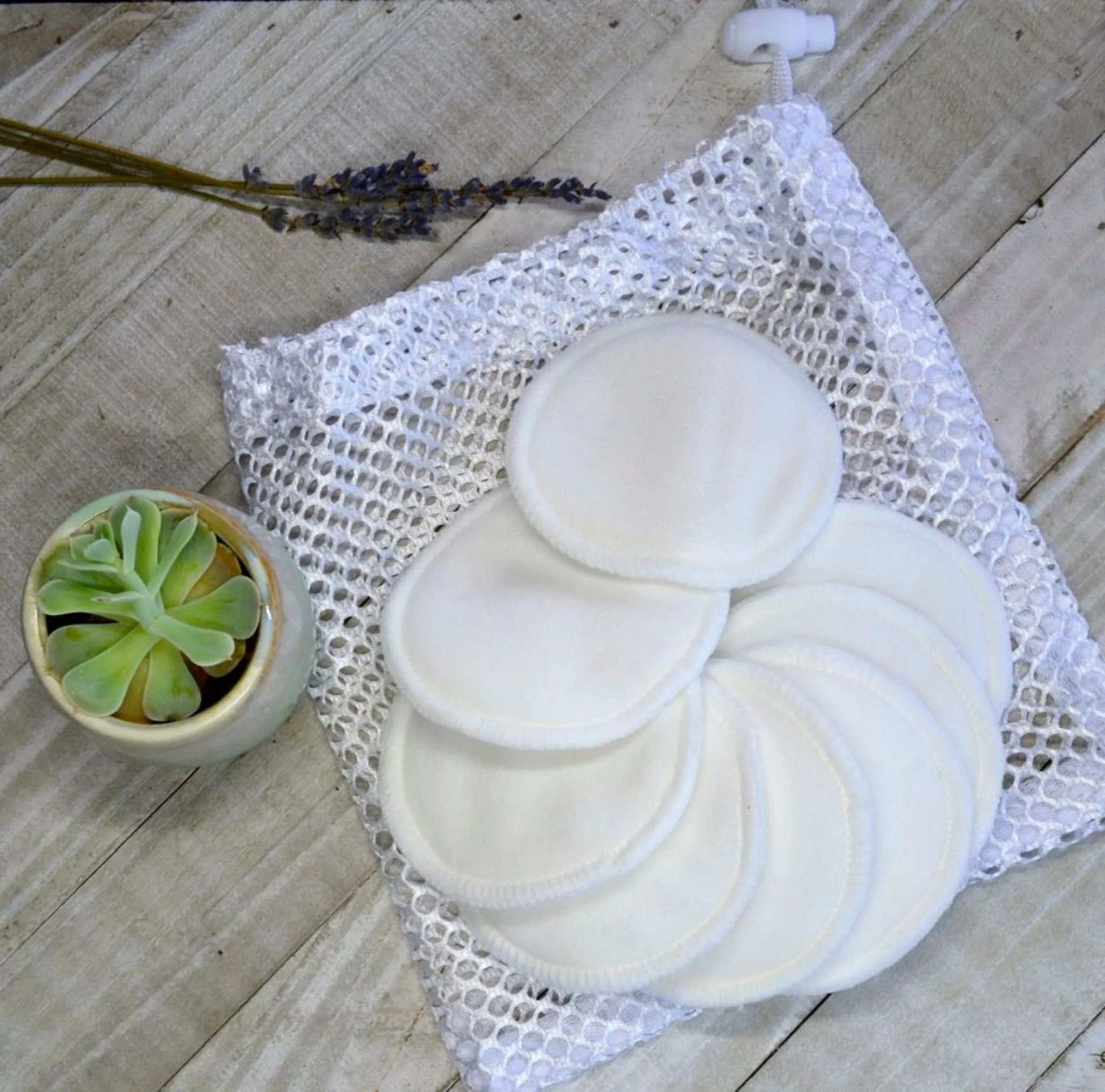Reusable Facial Round Pads -5 Pack - Image 3
