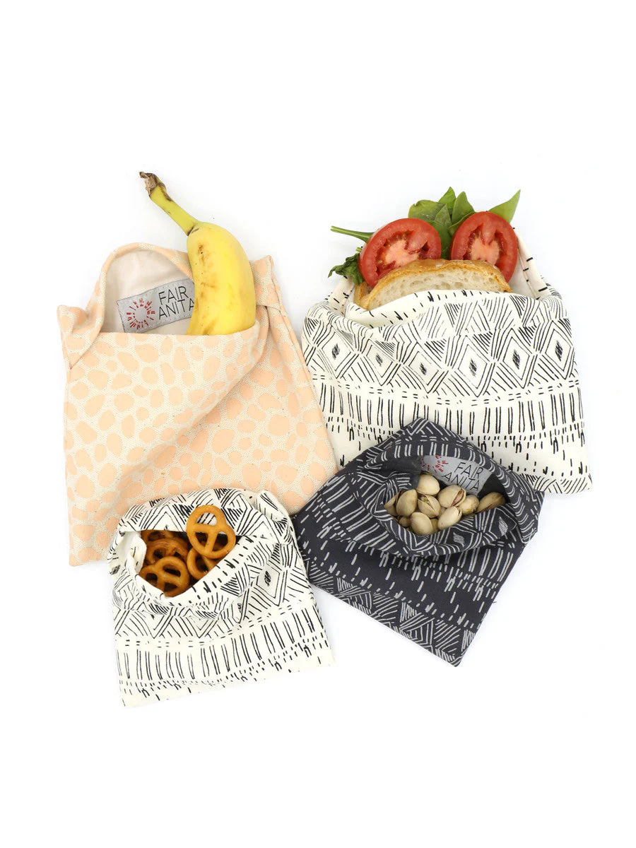 Reusable Organic Cotton Snack Bags - Image 3