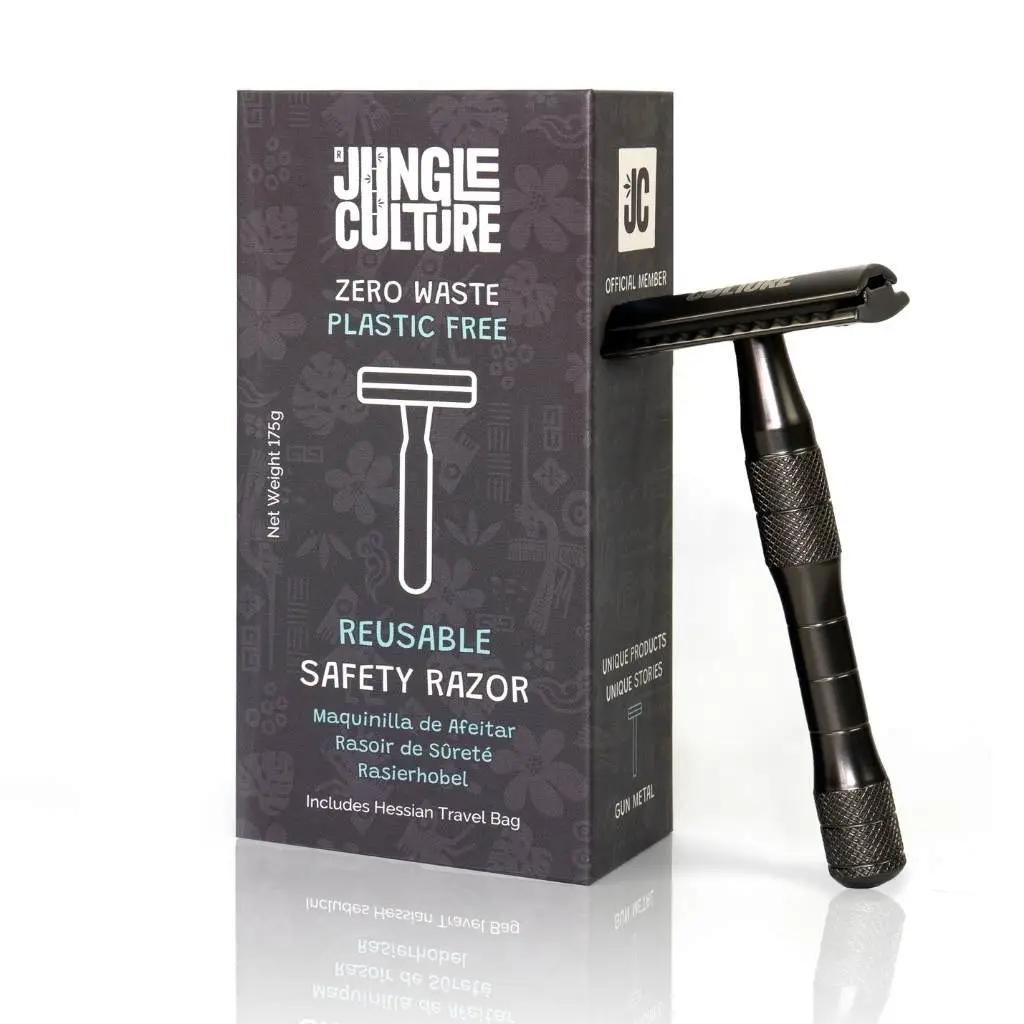 Reusable Safety Razors - Rose Gold or Black - Image 2