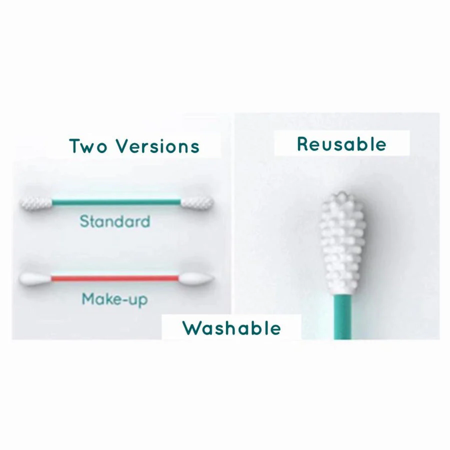 Reusable Silicone Cotton Swab -2 Pack - Image 7