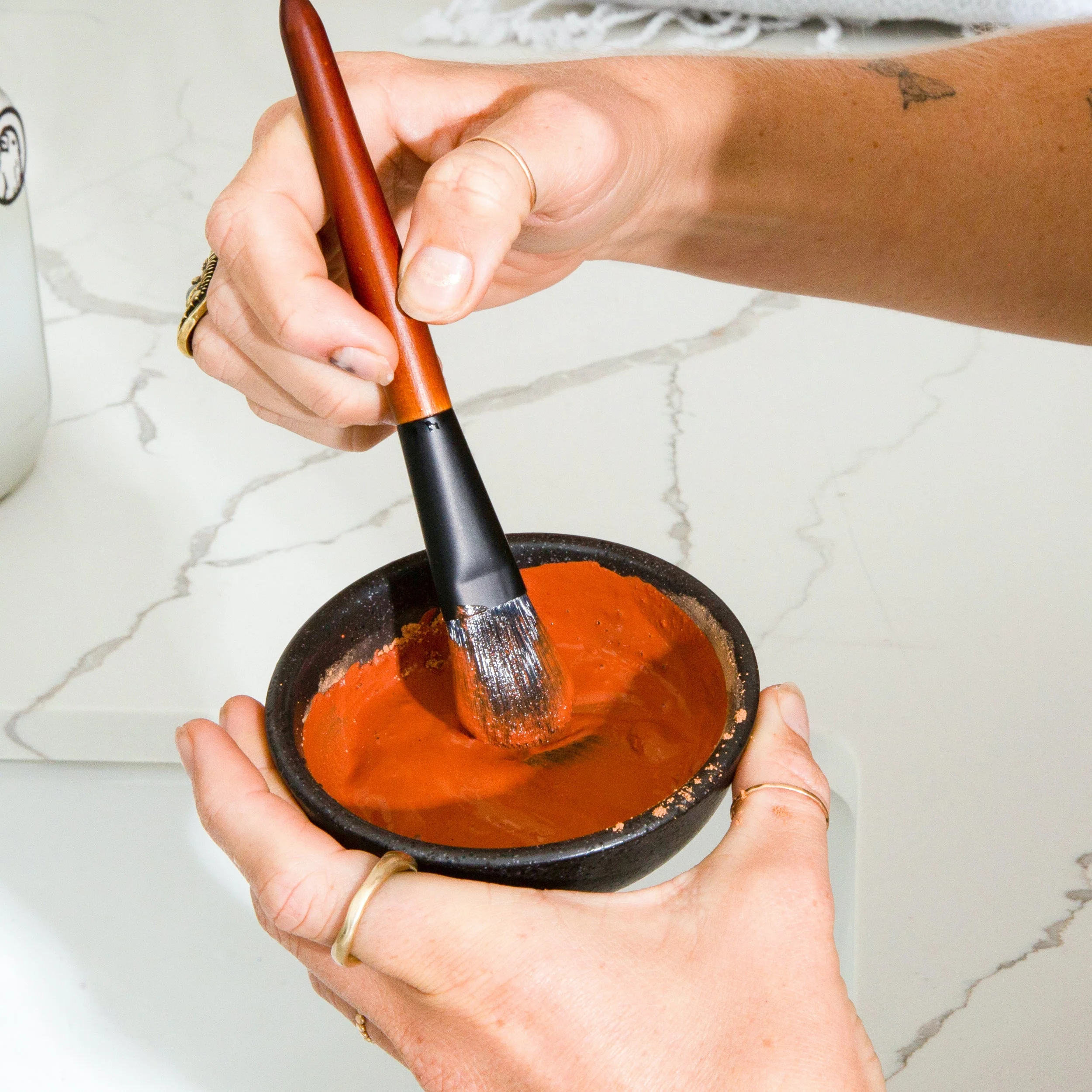 Rhassoul Clay + Rose Face Mask - Image 3