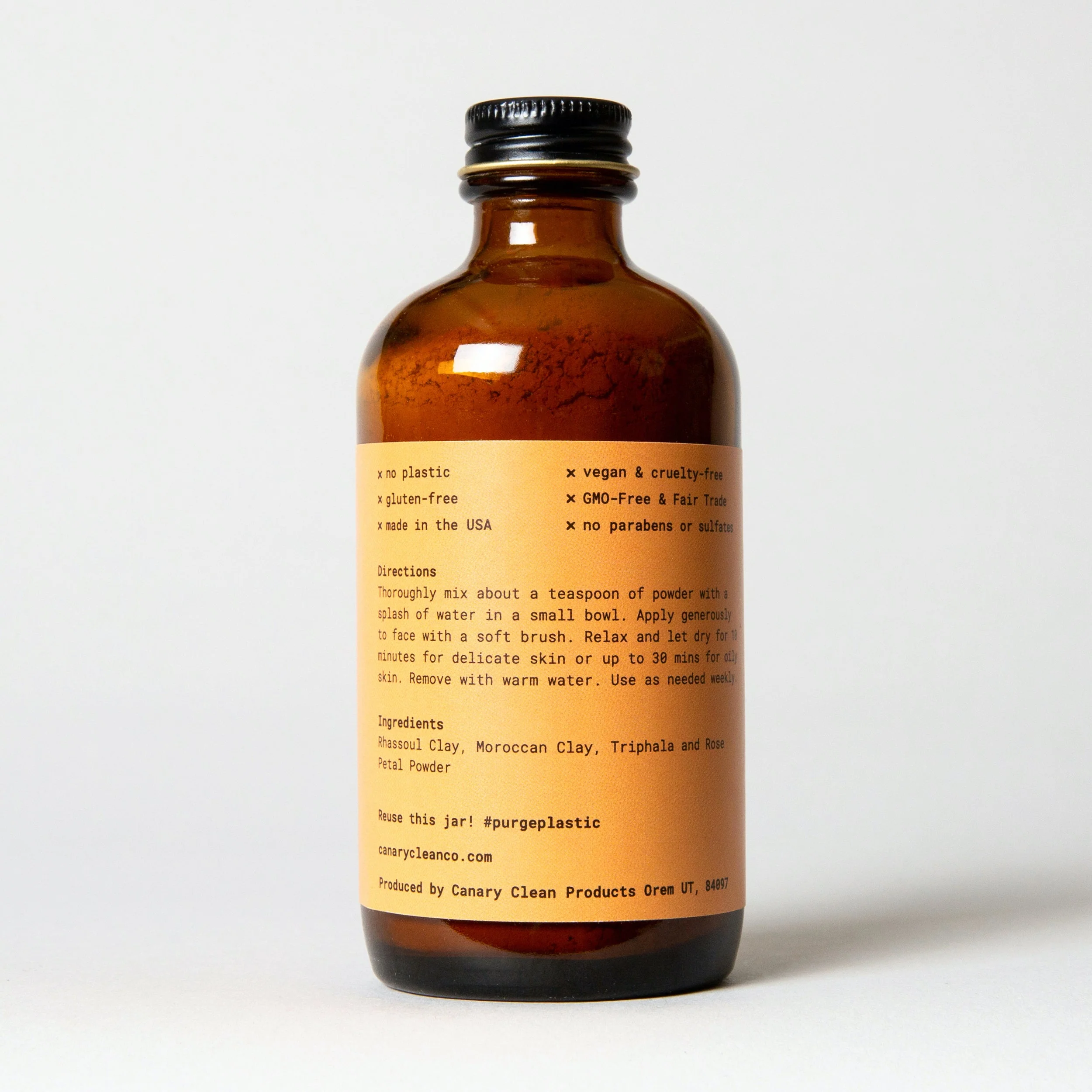 Rhassoul Clay + Rose Face Mask - Image 4