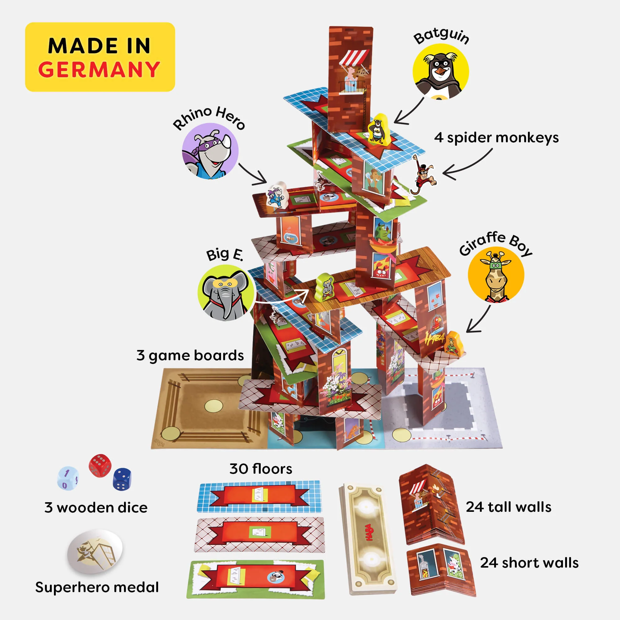 Rhino Hero - Super Battle Stacking Game - Image 8