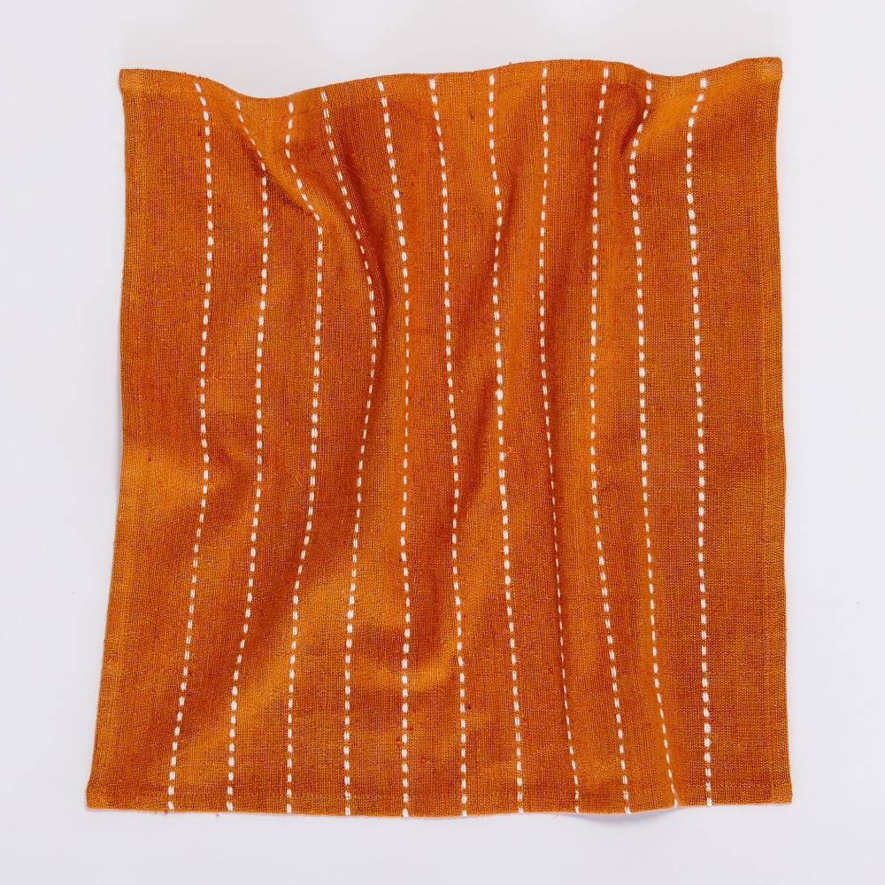 Rift Valley Handwoven Ethiopian Cotton Cocktail Napkins | Set of 2 - Image 13