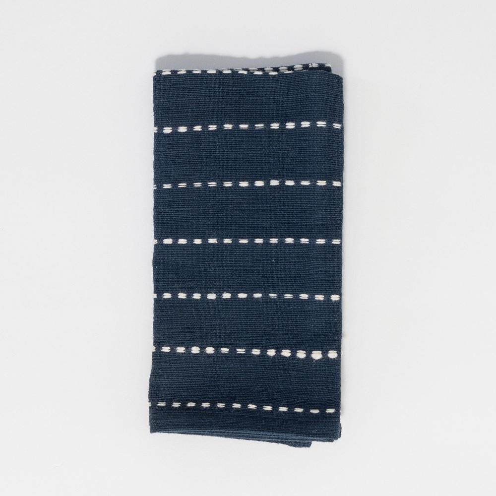 Rift Valley Handwoven Ethiopian Cotton Cocktail Napkins | Set of 2 - Image 14