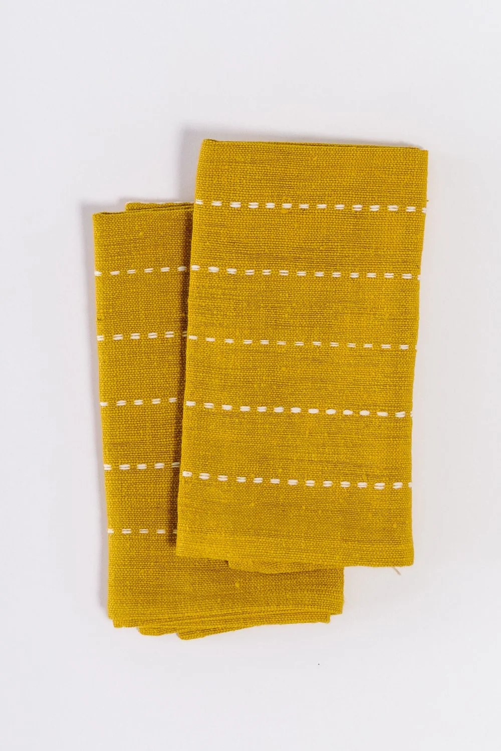 Rift Valley Handwoven Ethiopian Cotton Cocktail Napkins | Set of 2 - Image 17